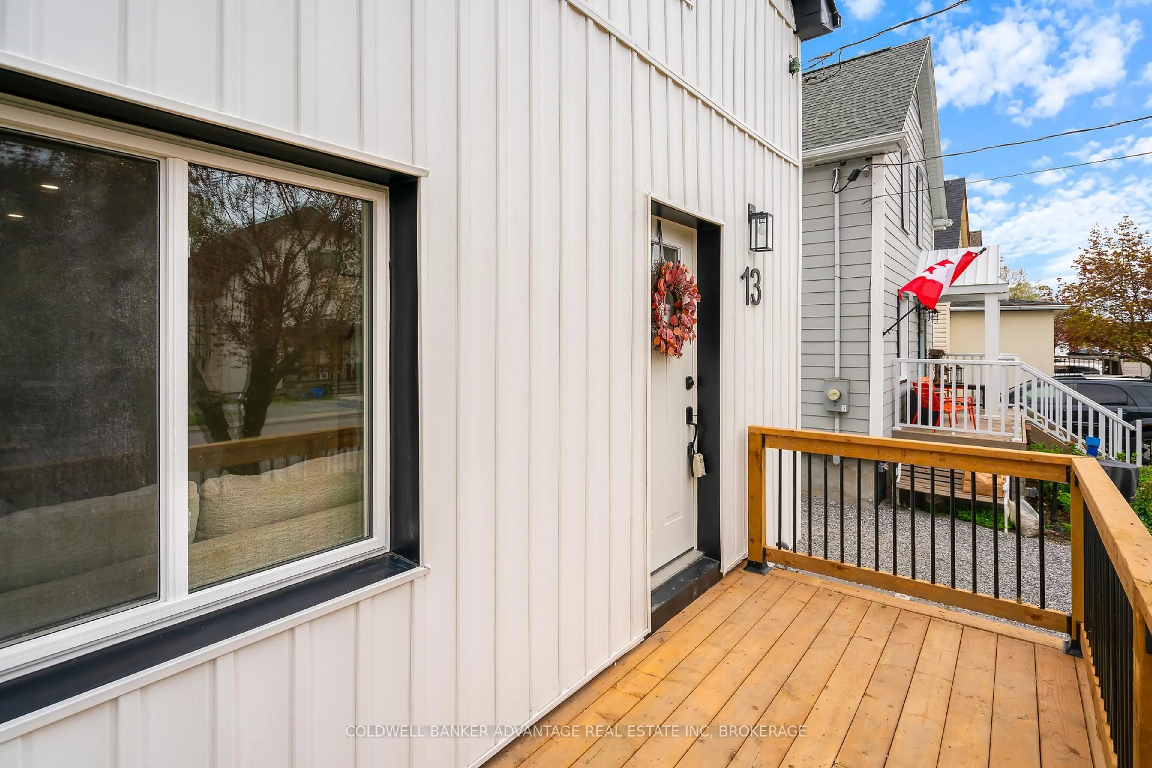 Home with vinyl exterior material, street for 13 Pinecrest Ave, St. Catharines Ontario L2T 1C6