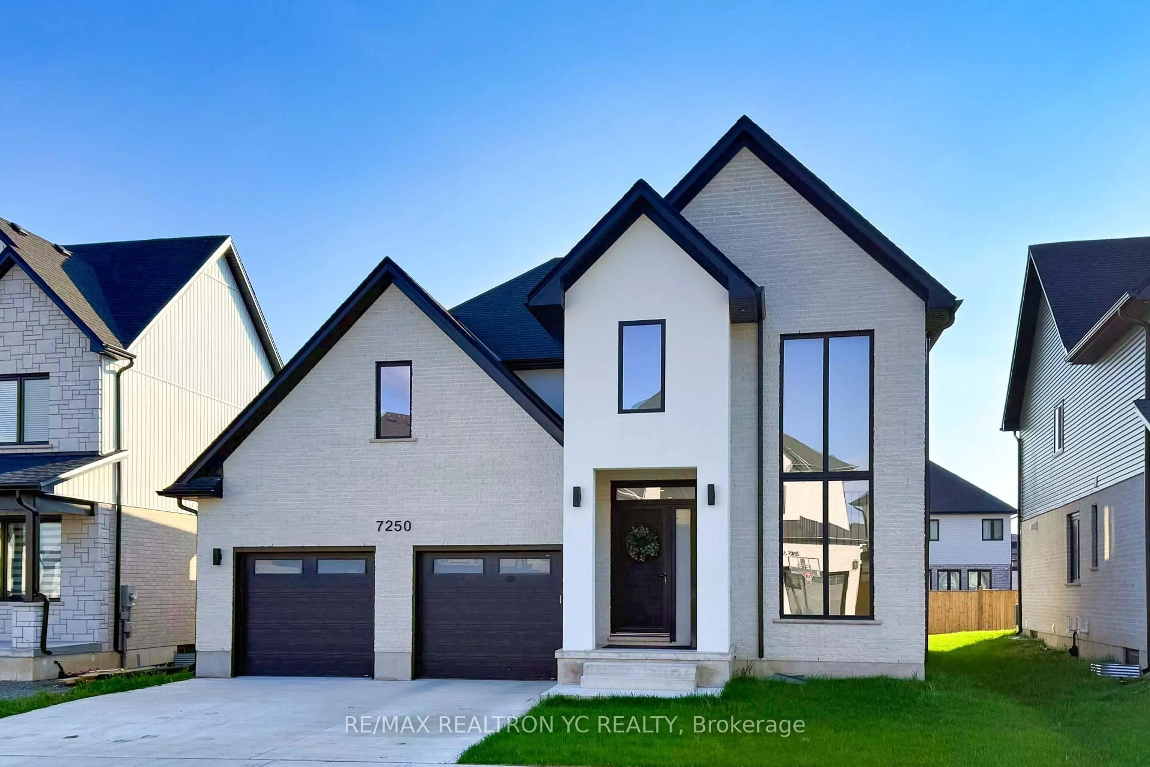 Home with brick exterior material, street for 7250 Silver Creek Circ, London South Ontario N6P 0G9