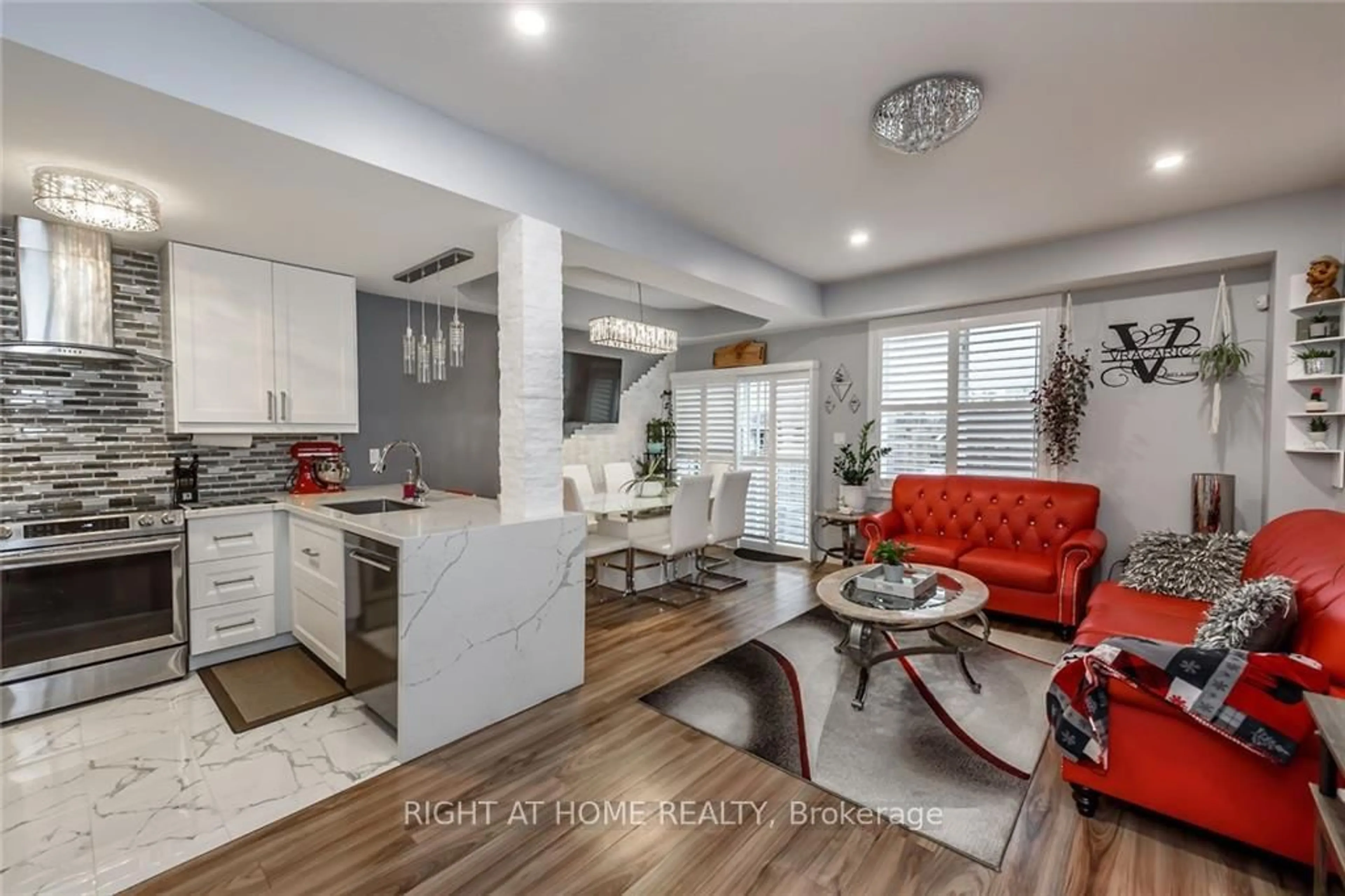 Open concept kitchen, unknown for 9 Medici Lane, Hamilton Ontario L9B 0C8