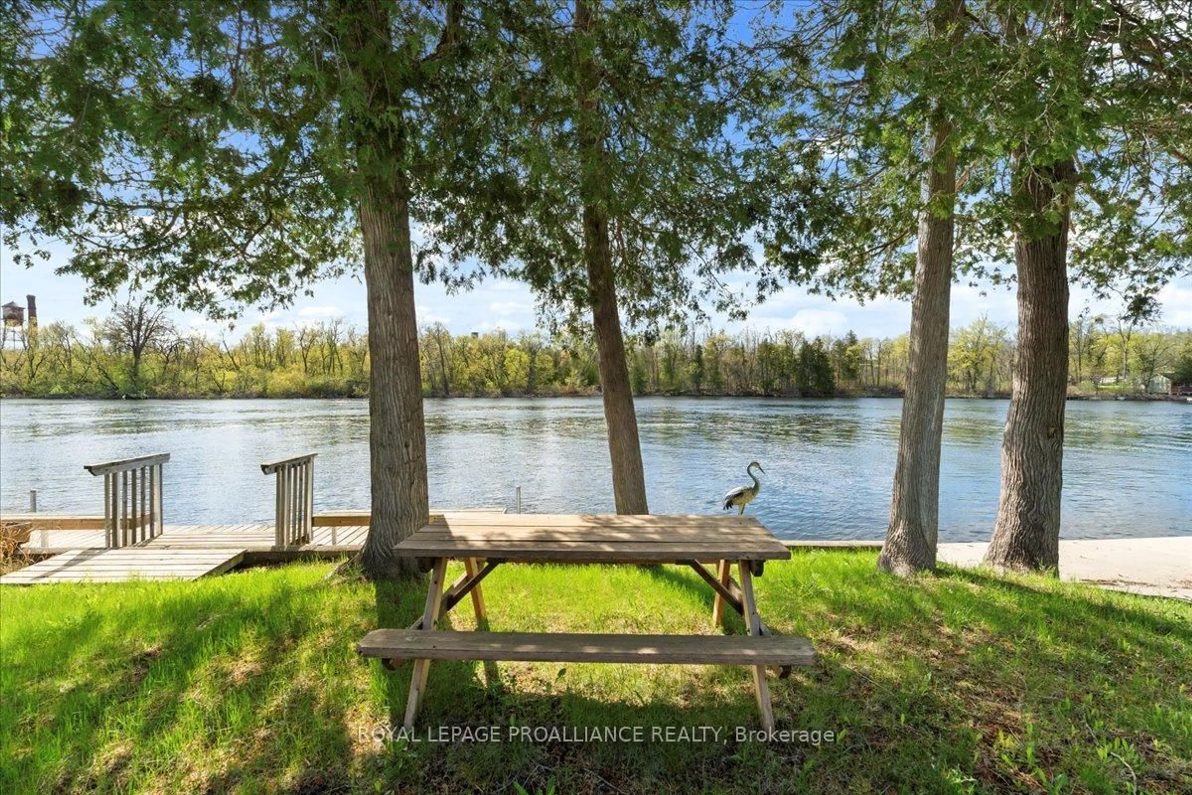 Patio, water/lake/river/ocean view for 145 Cedar Dr, Trent Hills Ontario K0L 1L0