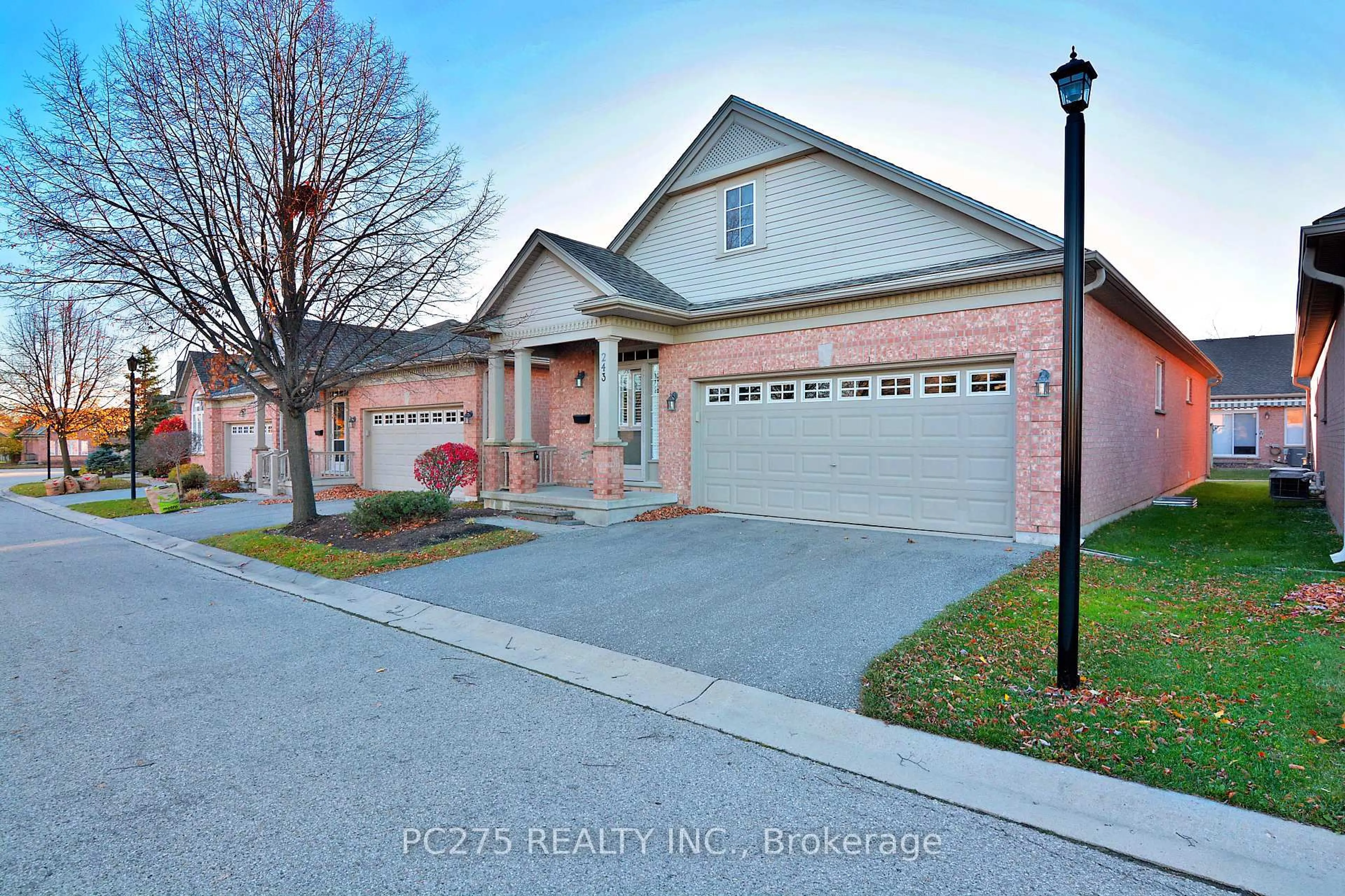 Home with brick exterior material, street for 2025 Meadowgate Blvd #243, London South Ontario N6M 1K9