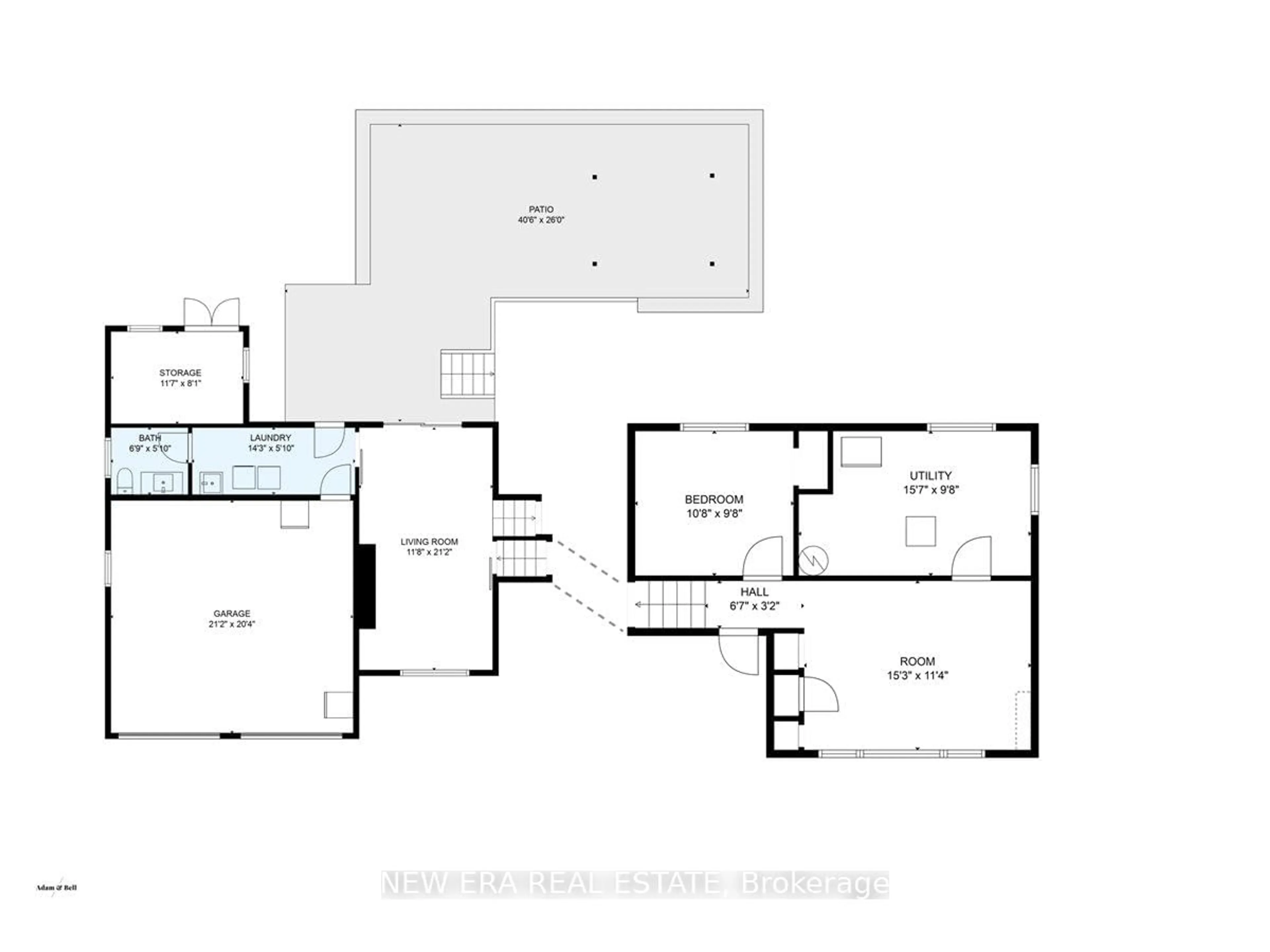 Floor plan for 2 Carey St, Hamilton Ontario L0R 2H2