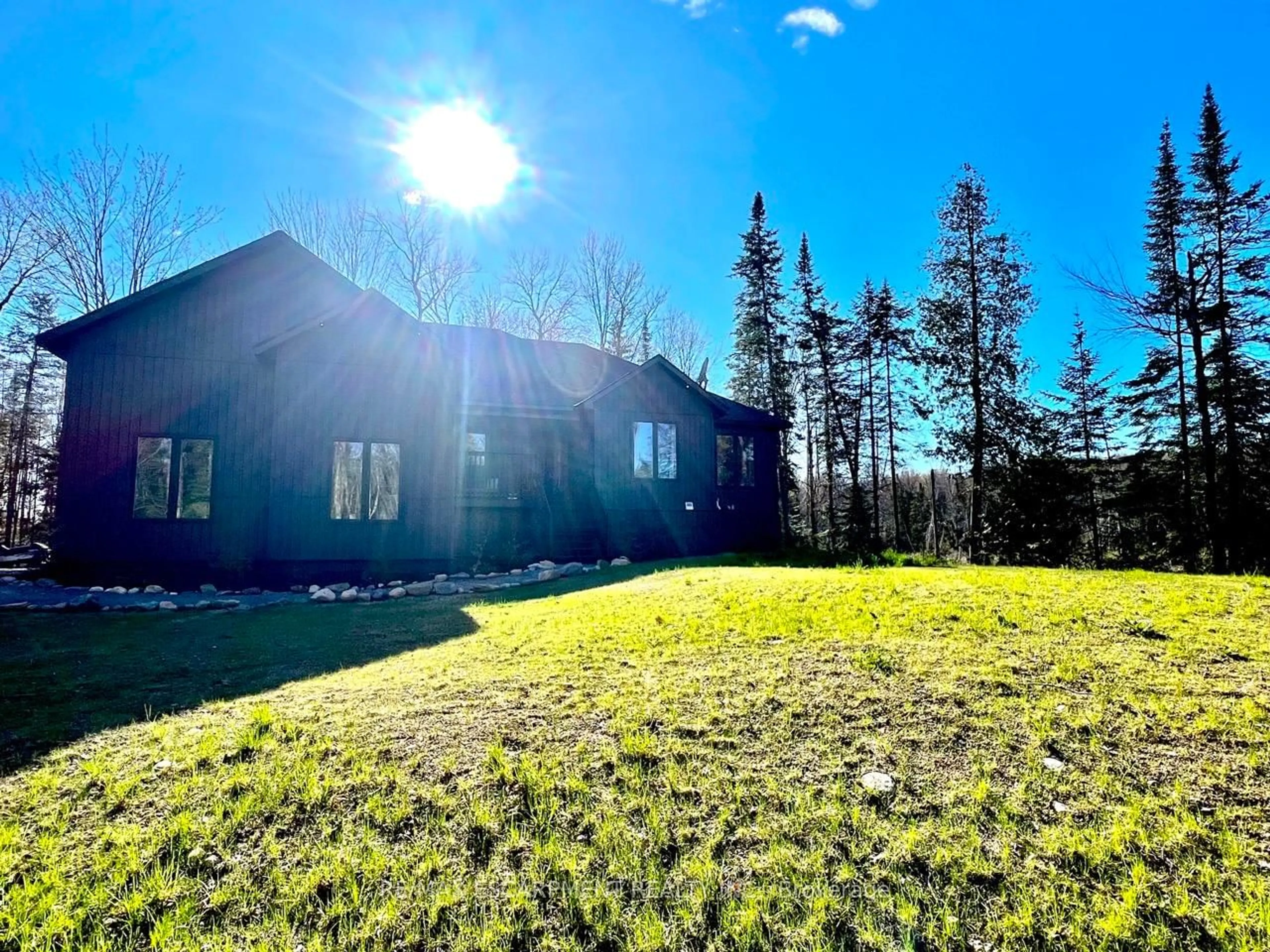 A pic from outside/outdoor area/front of a property/back of a property/a pic from drone, forest/trees view for 12407 County Road 503 N/A, Highlands East Ontario K0L 2Y0