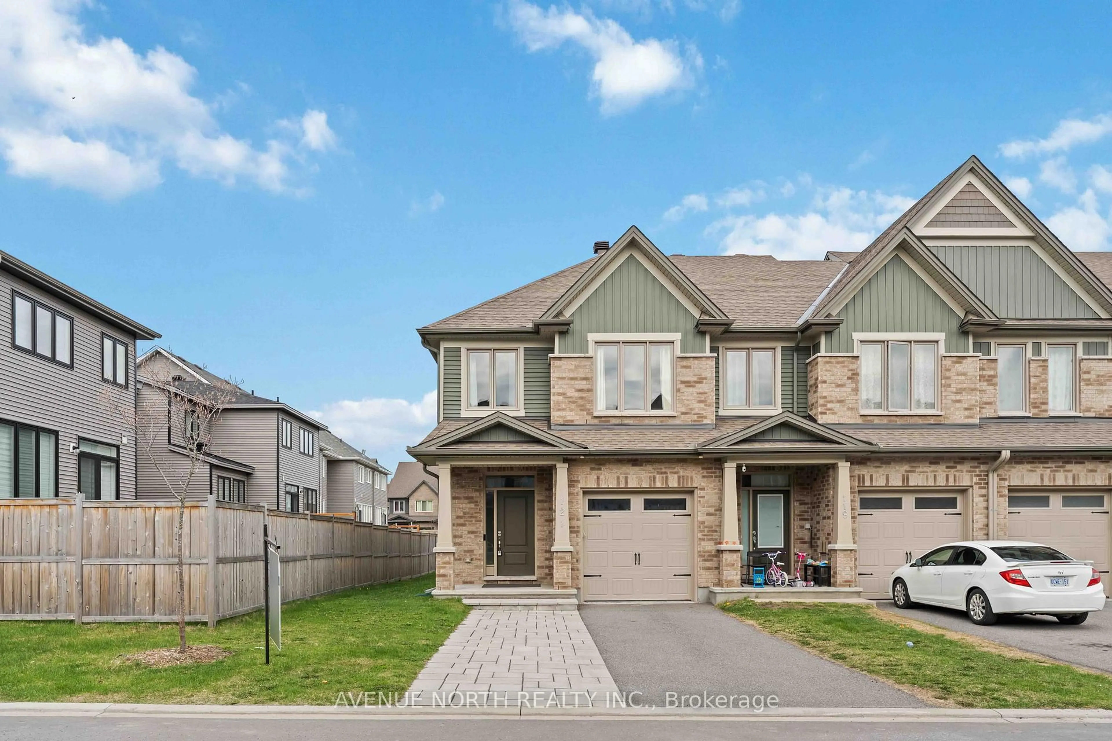 Home with brick exterior material, street for 121 Nepeta Cres, Ottawa Ontario K1T 0S5