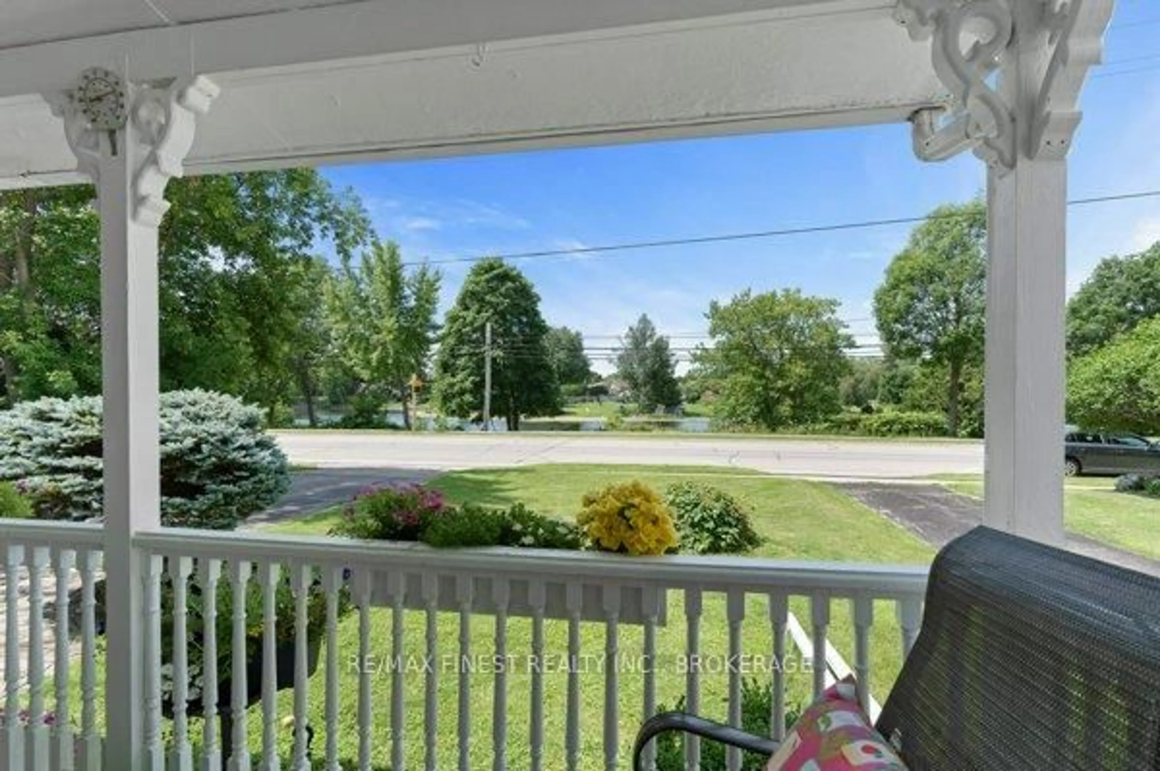 Patio, water/lake/river/ocean view for 477 Stone Street N N/A, Gananoque Ontario K7G 1Z1