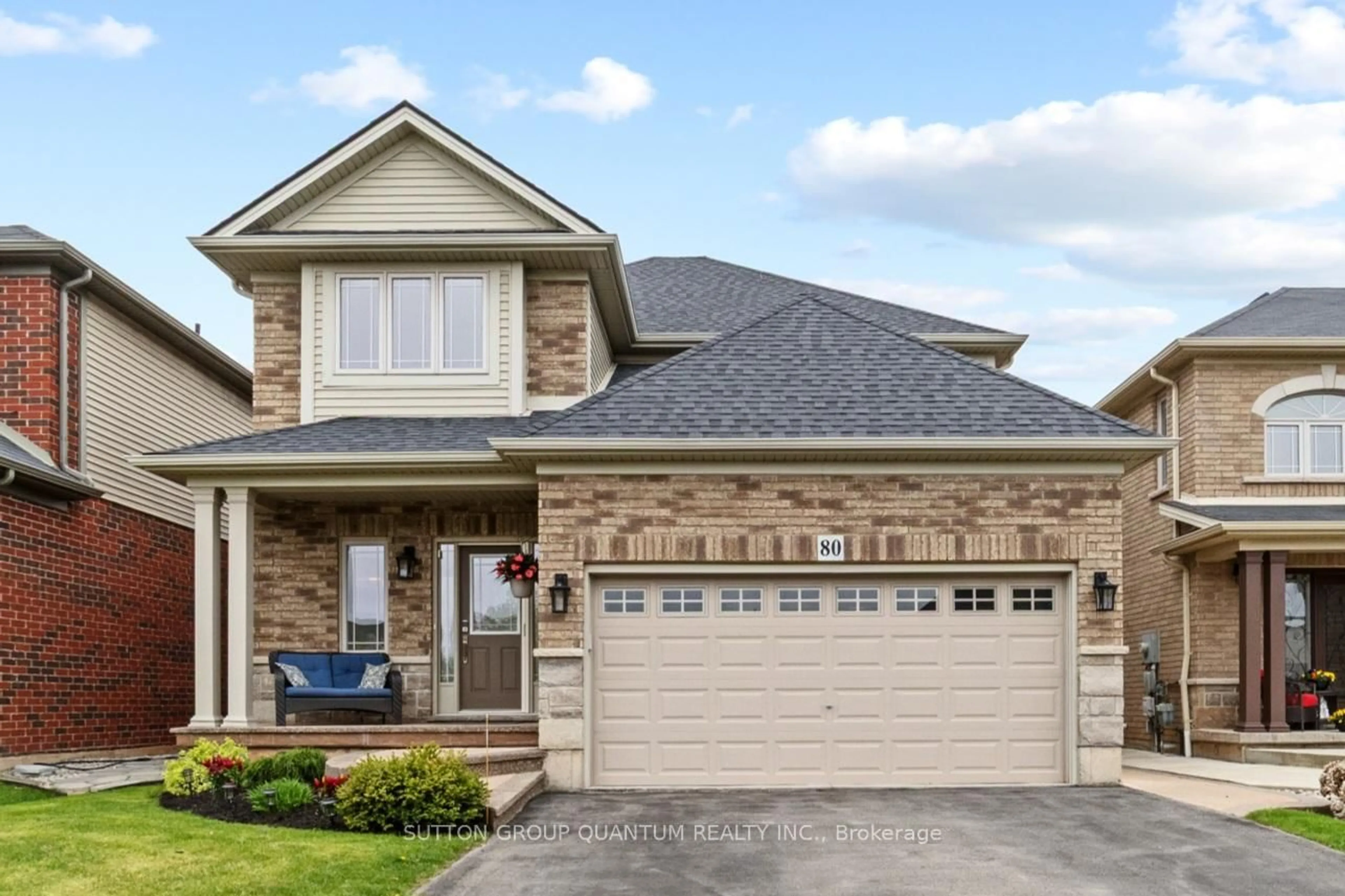 Home with brick exterior material, street for 80 Lorne Ave, Grimsby Ontario L3M 0C7