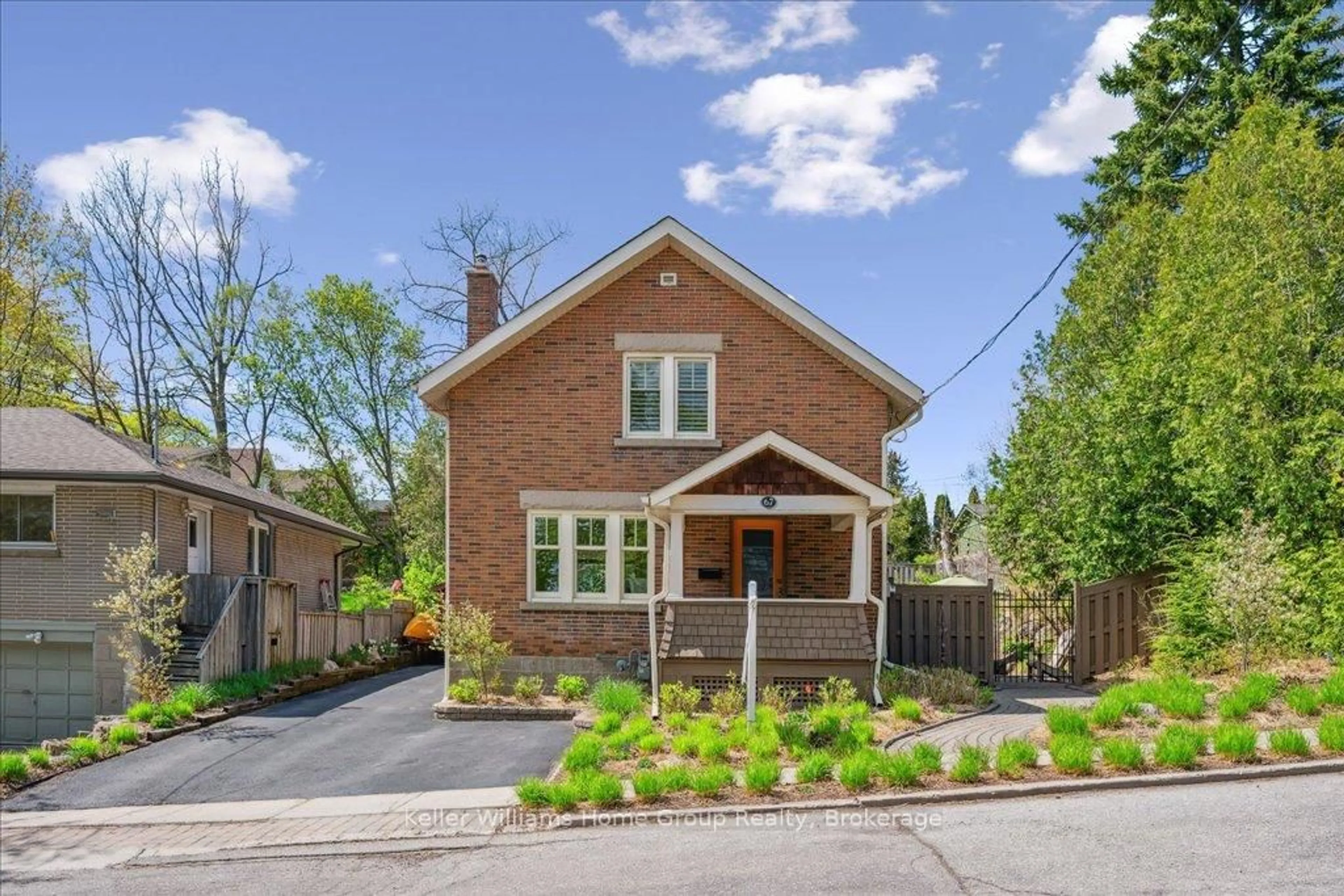 Home with brick exterior material, street for 67 Allan Ave, Guelph Ontario N1H 3G3
