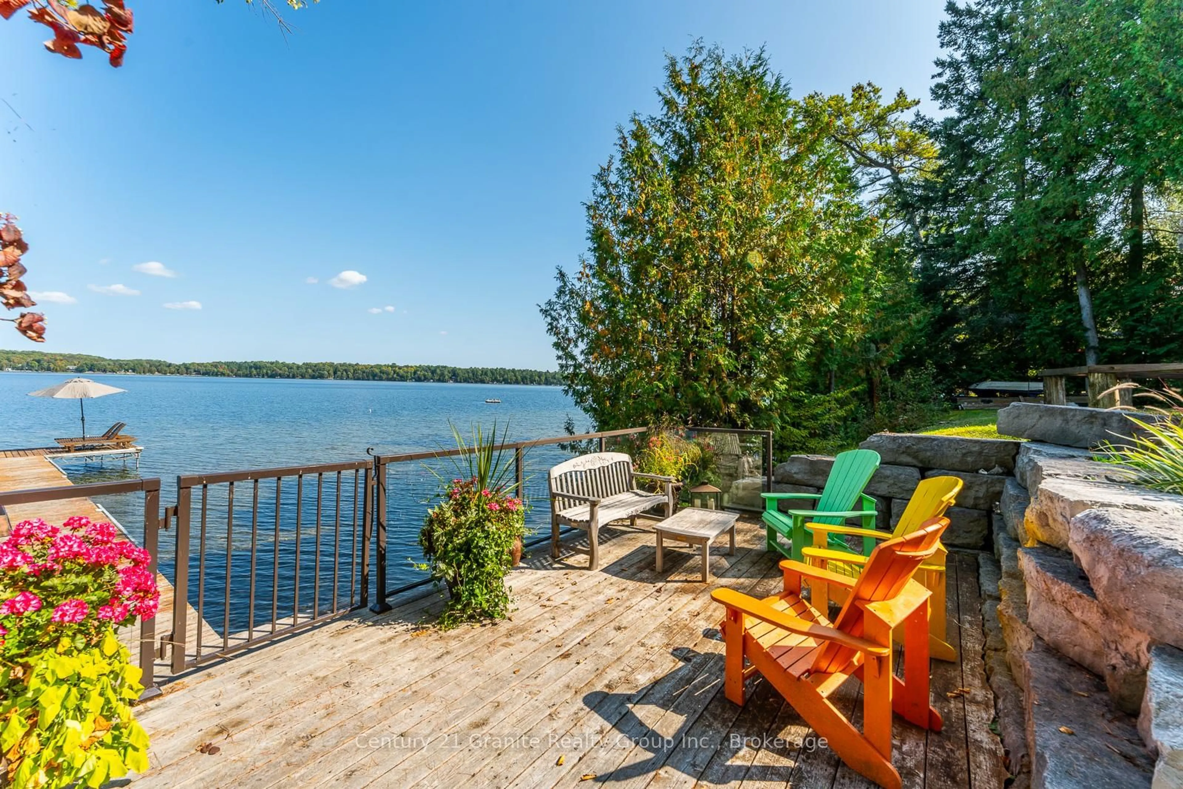 Patio, water/lake/river/ocean view for 118 Griffin Dr, Kawartha Lakes Ontario K0M 1K0