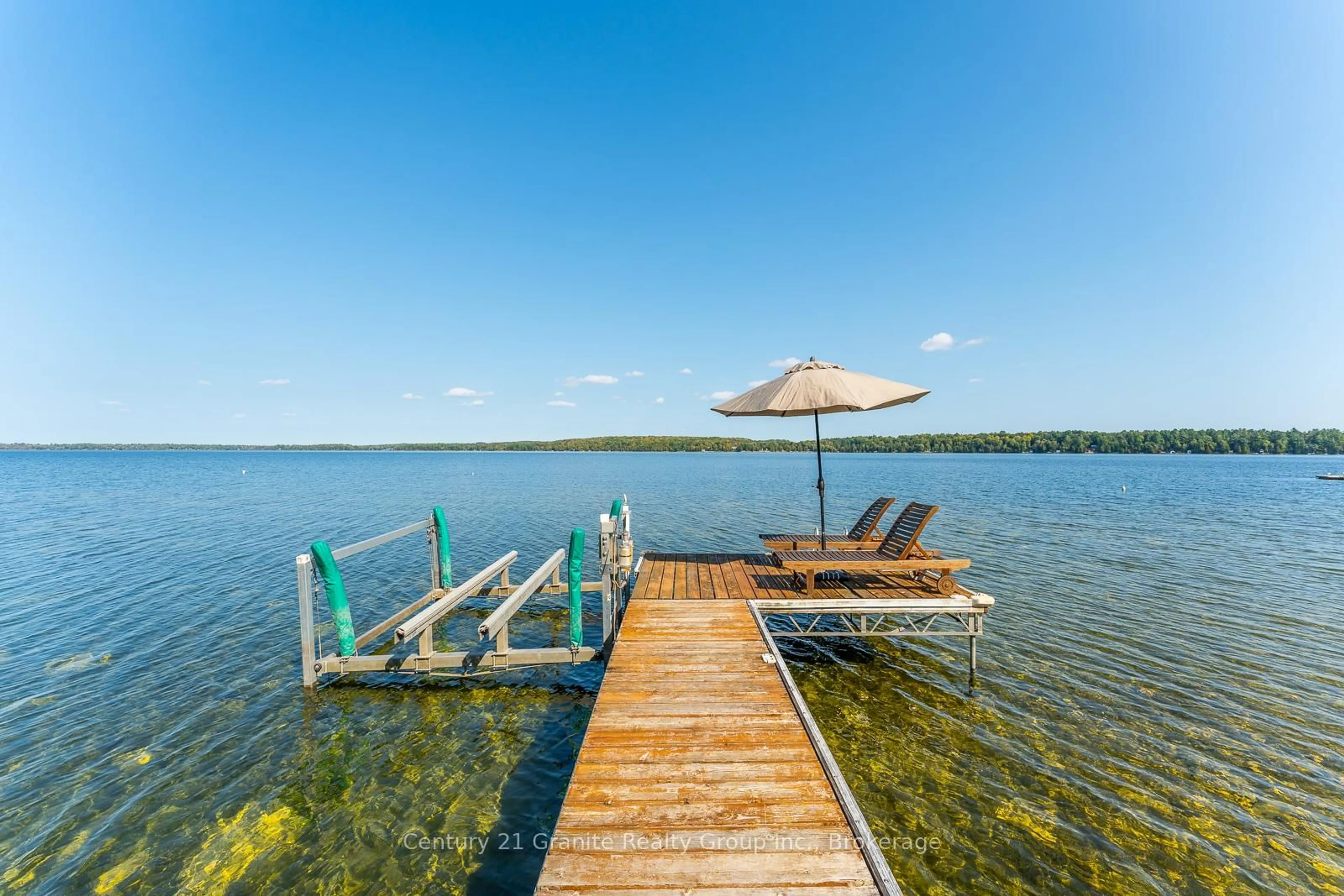 Patio, water/lake/river/ocean view for 118 Griffin Dr, Kawartha Lakes Ontario K0M 1K0