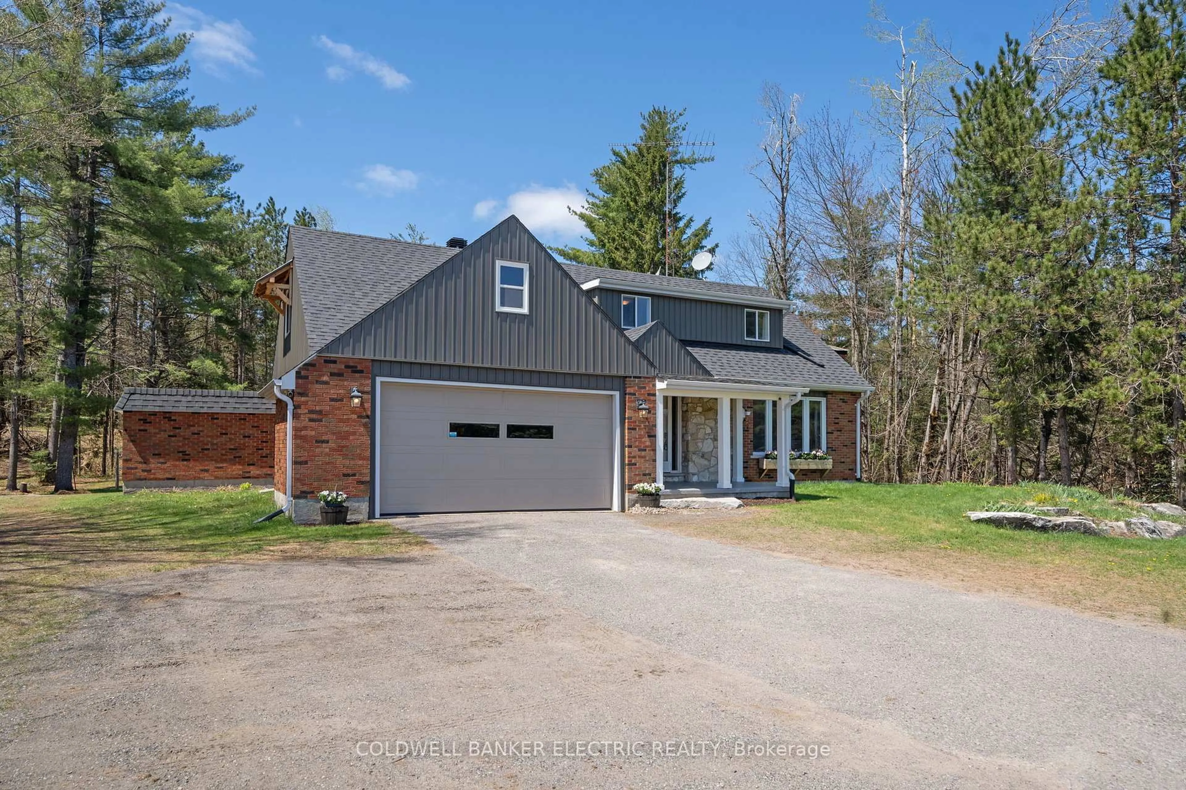 A pic from outside/outdoor area/front of a property/back of a property/a pic from drone, street for 8290 Highway 28 N/A, North Kawartha Ontario K0L 1A0