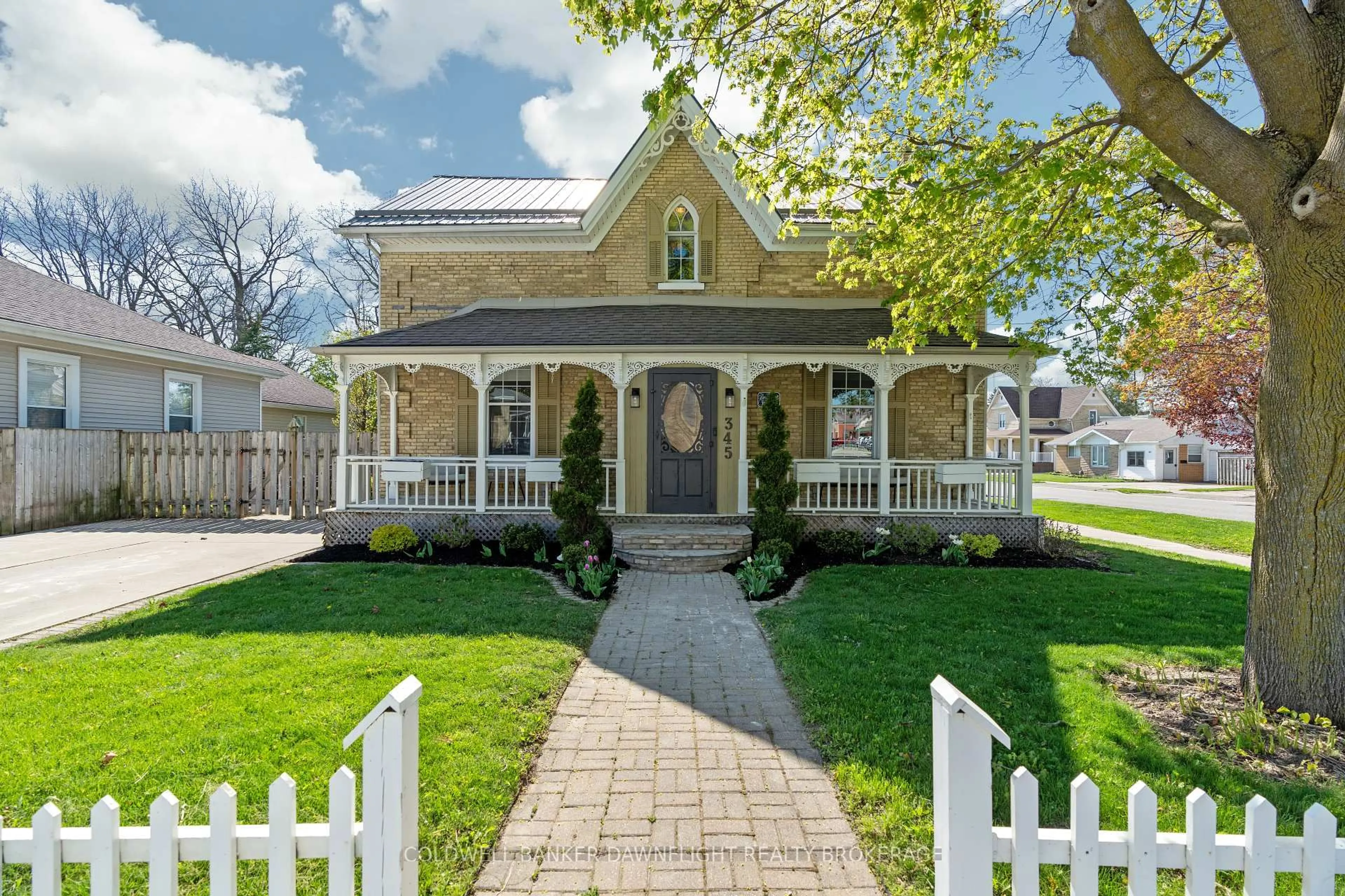 Home with brick exterior material, street for 345 William St, South Huron Ontario N0M 1S6