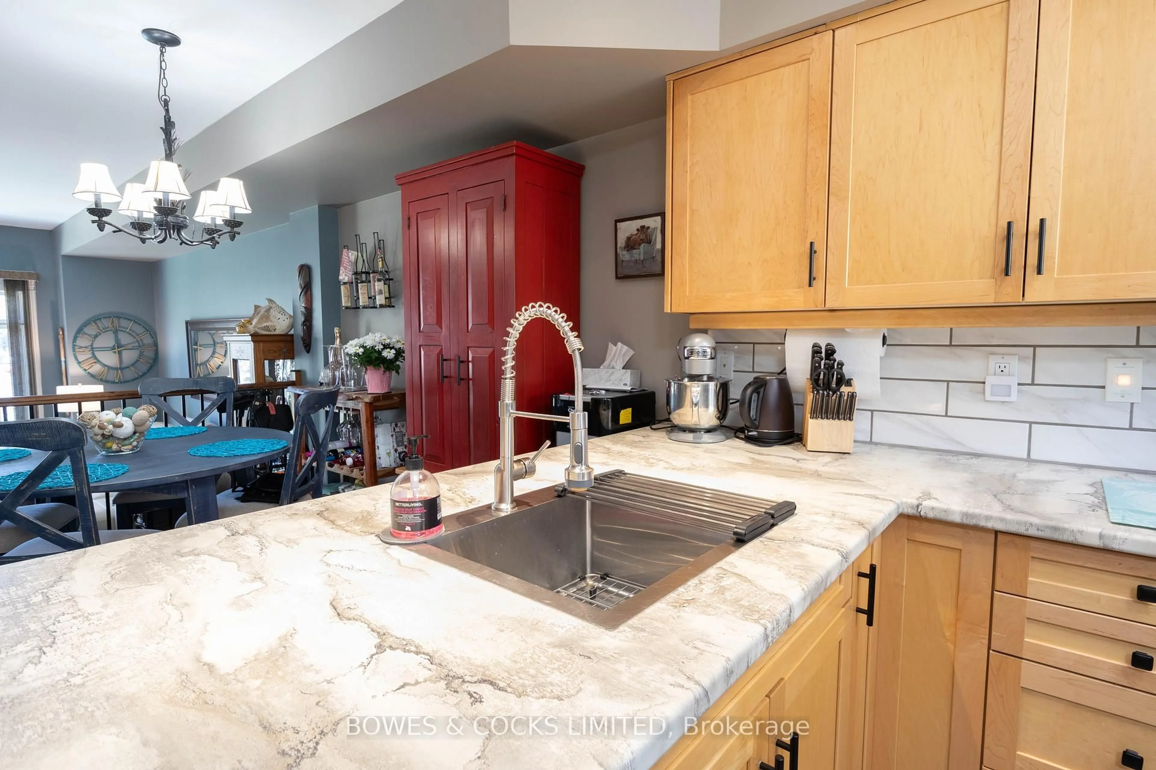Open concept kitchen, ceramic/tile floor for 1579 Anstruther Lake Rd #18, North Kawartha Ontario K0L 1A0