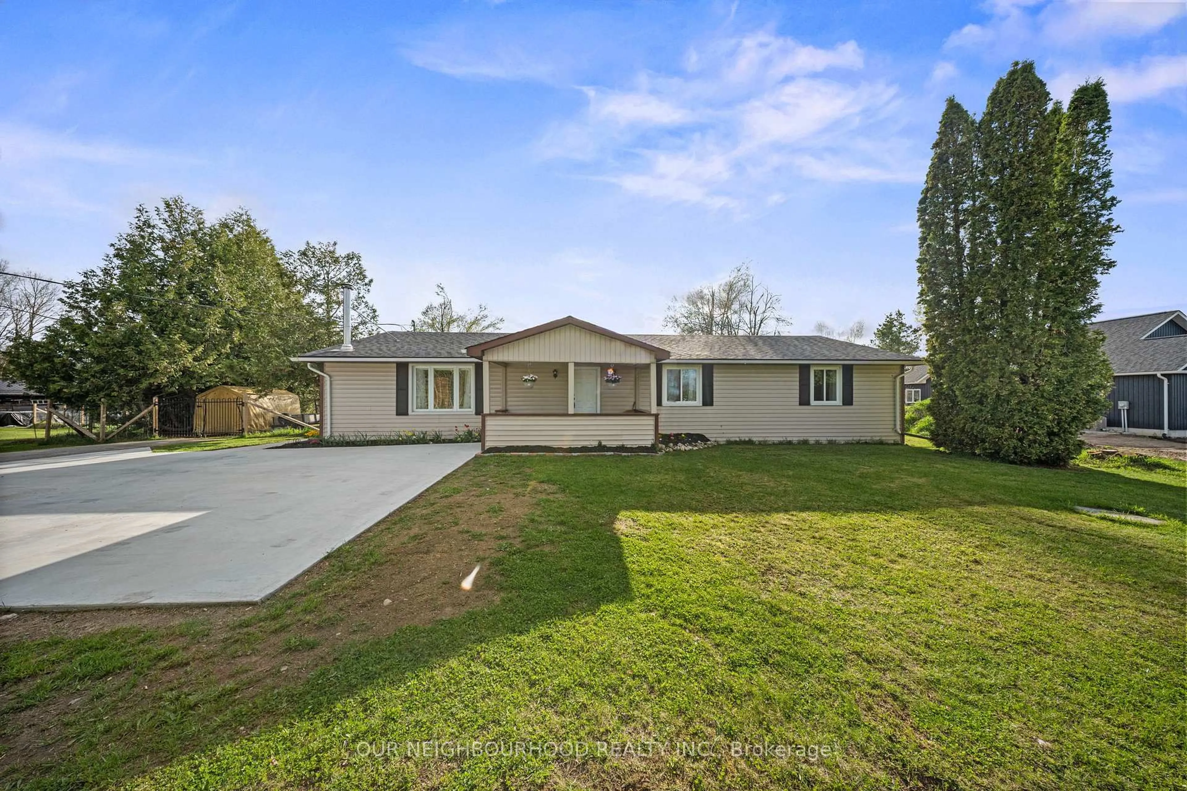 A pic from outside/outdoor area/front of a property/back of a property/a pic from drone, unknown for 152 Godolphin Rd, Trent Hills Ontario K0K 3K0