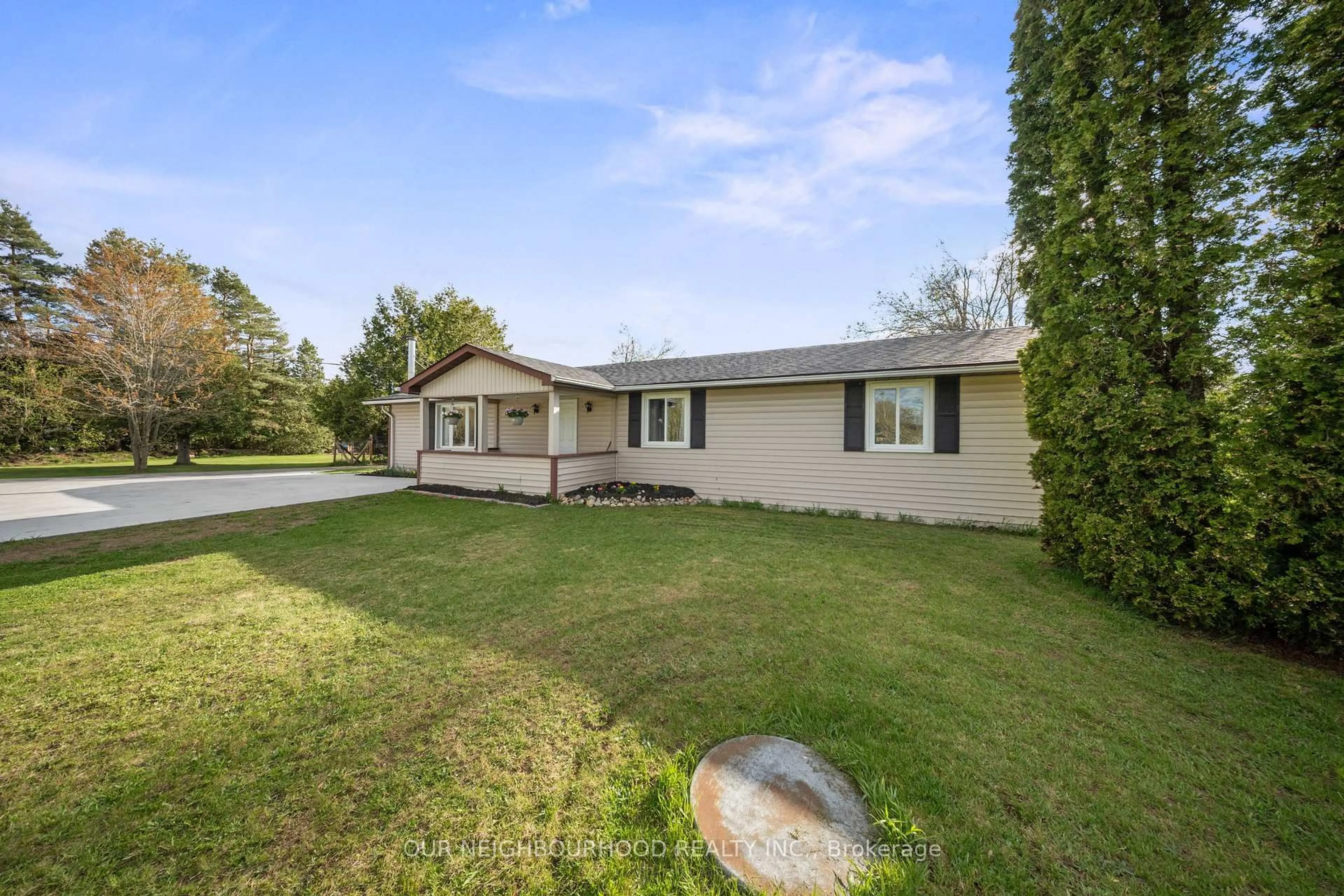 A pic from outside/outdoor area/front of a property/back of a property/a pic from drone, unknown for 152 Godolphin Rd, Trent Hills Ontario K0K 3K0