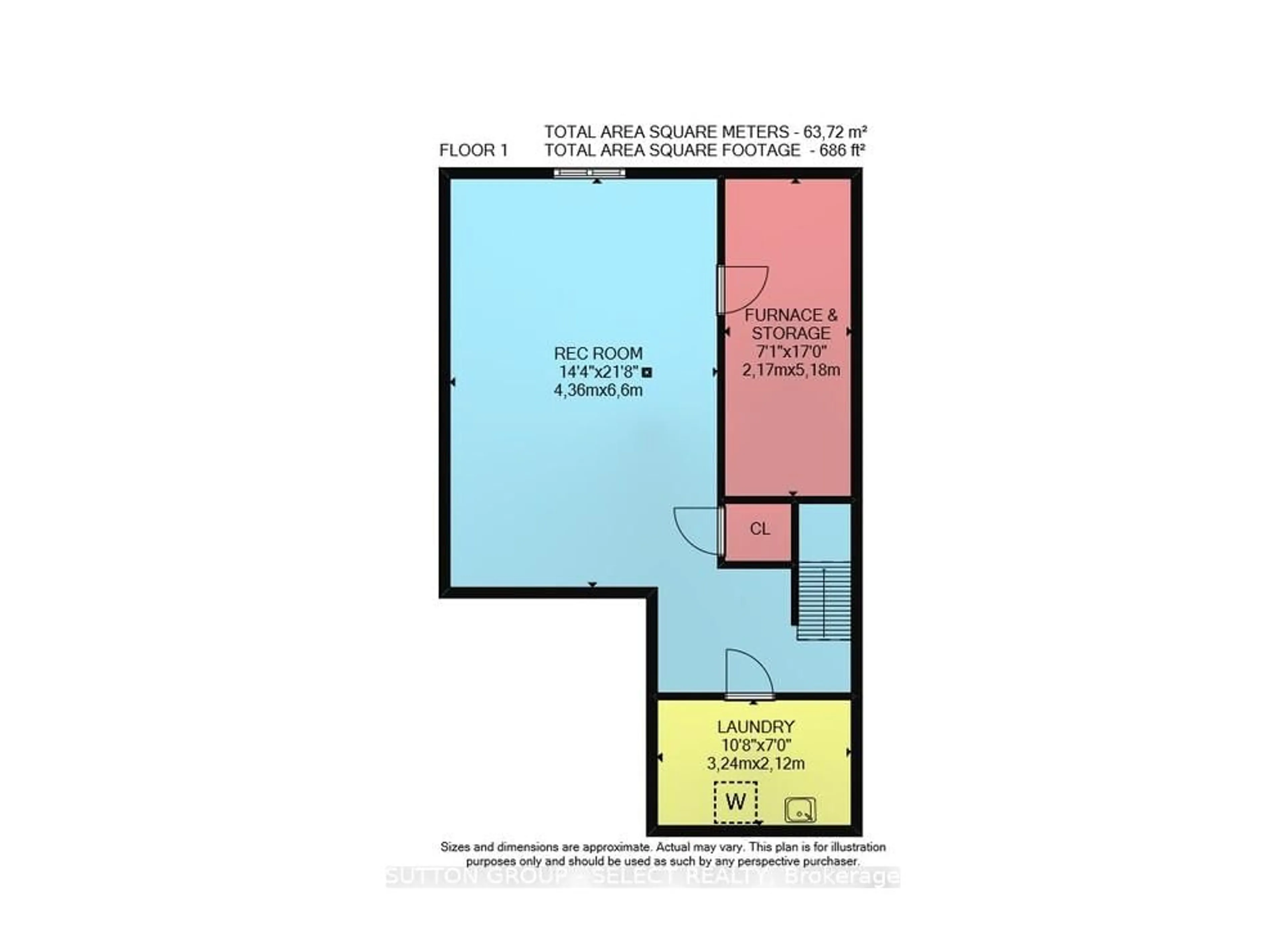 Floor plan for 231 Windsor Ave #19, London South Ontario N6C 2A5