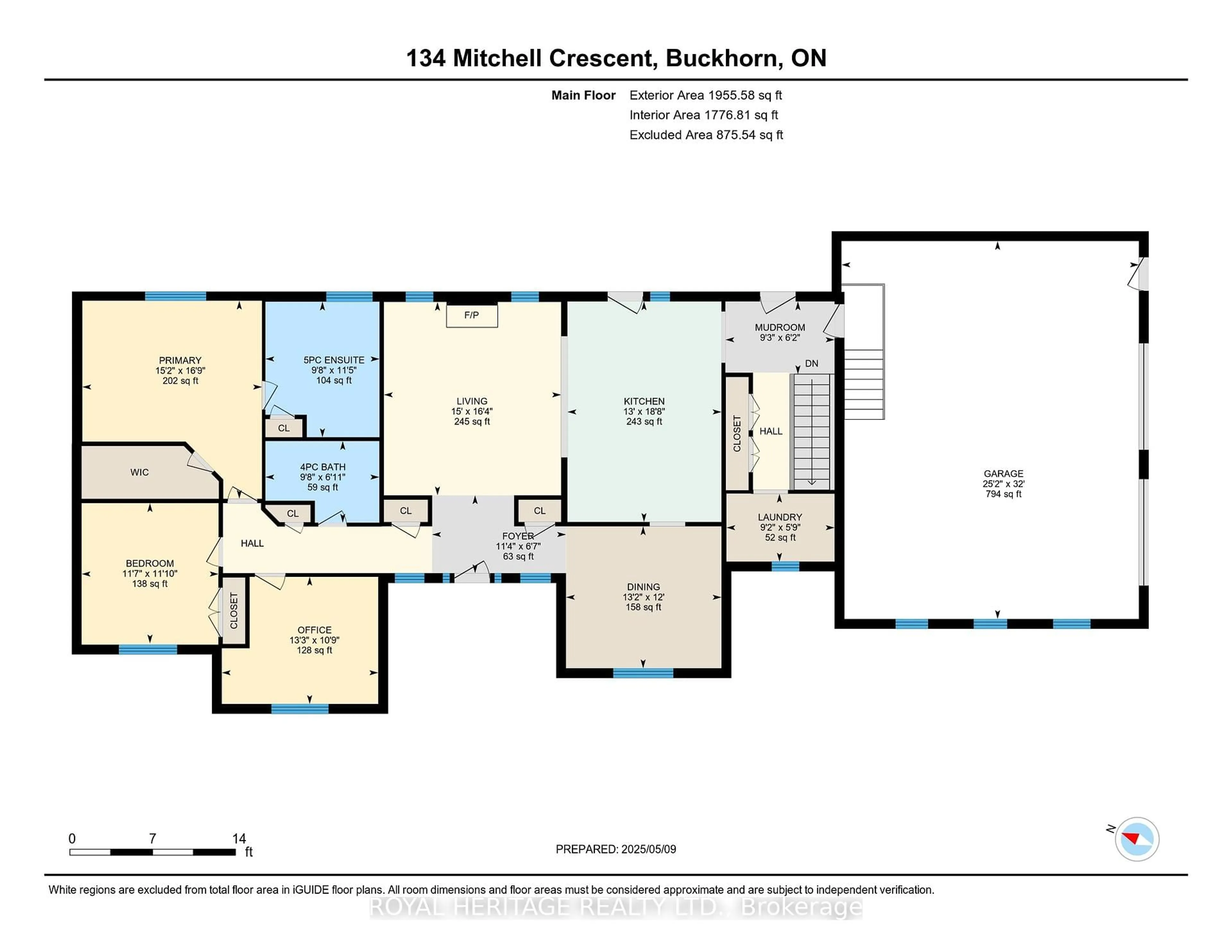 Floor plan for 134 Mitchell Cres, Trent Lakes Ontario K0L 1J0
