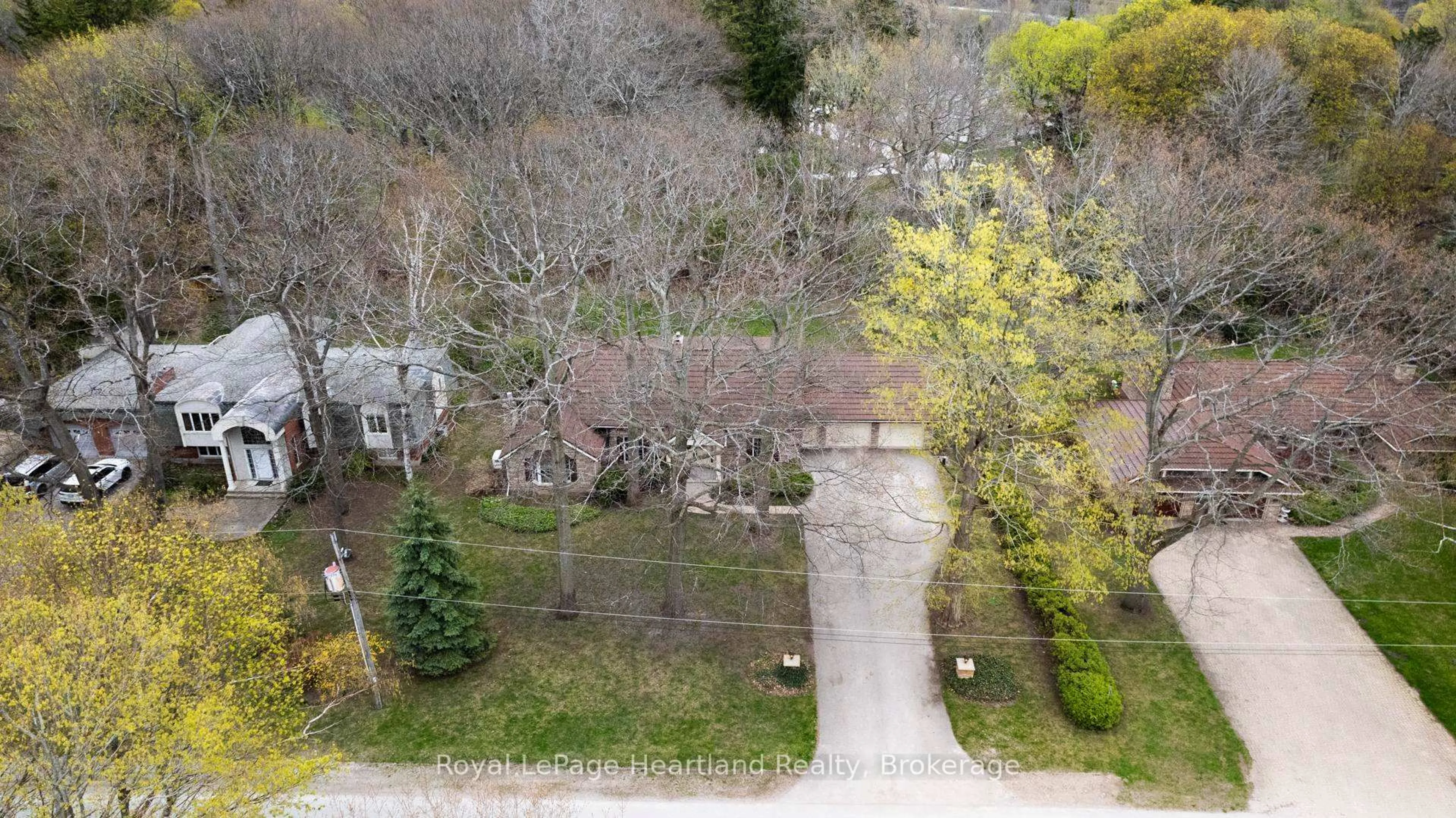 A pic from outside/outdoor area/front of a property/back of a property/a pic from drone, forest/trees view for 81366 Champlain Blvd, Ashfield-Colborne-Wawanosh Ontario N7A 3Y2