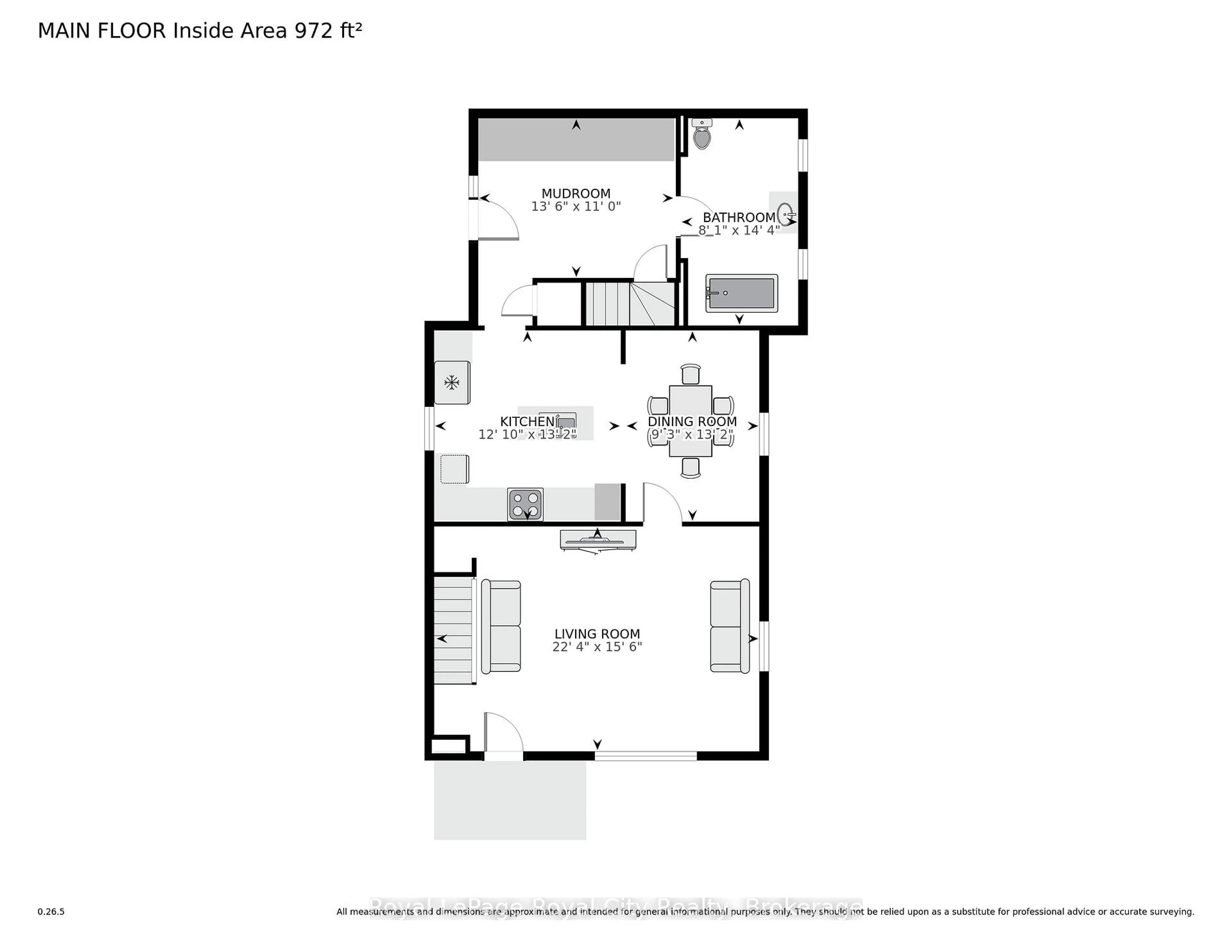 Floor plan for 15 Catherine St, Mapleton Ontario N0G 2K0