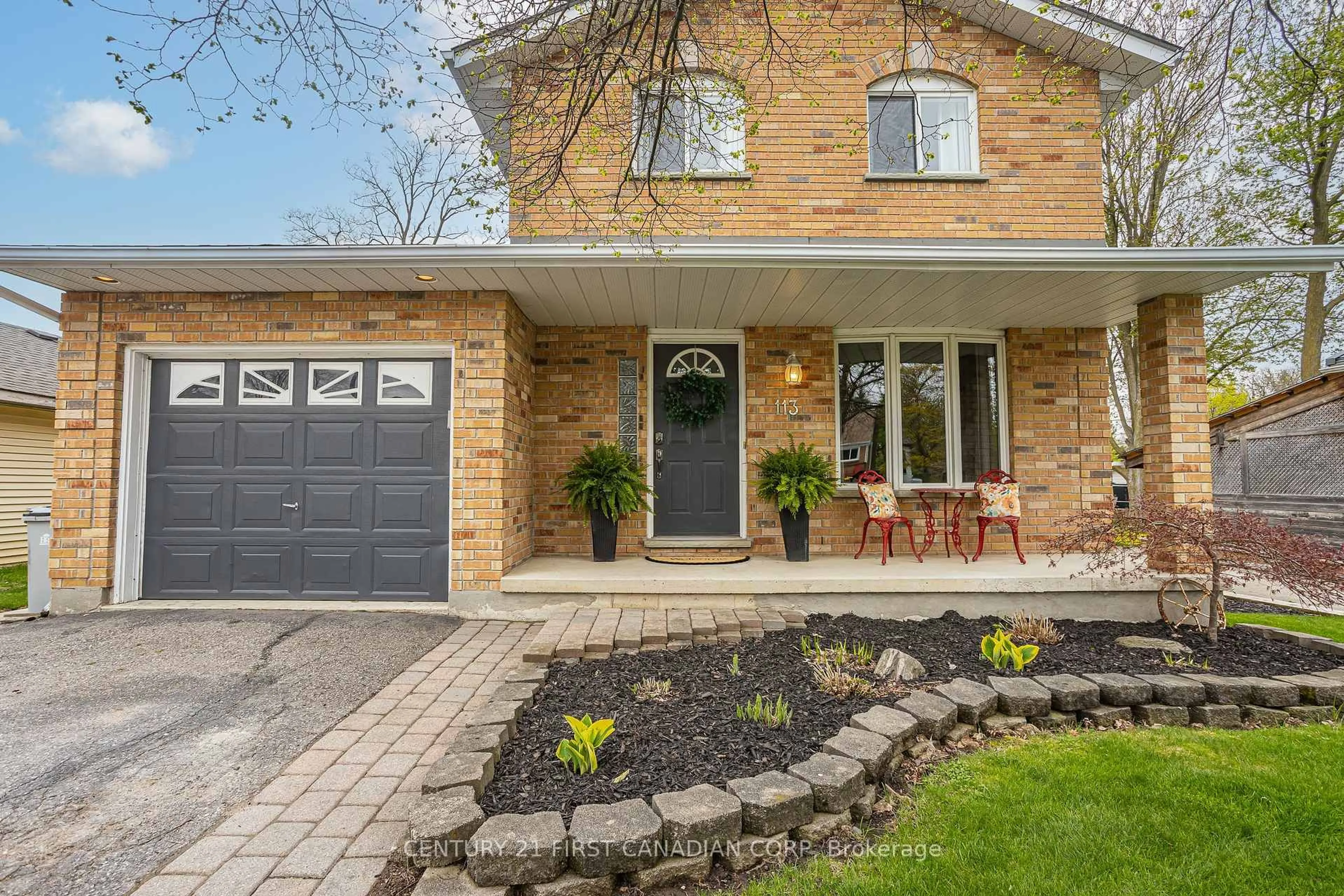 Home with brick exterior material, street for 113 Main St, Lucan Biddulph Ontario N0M 2J0