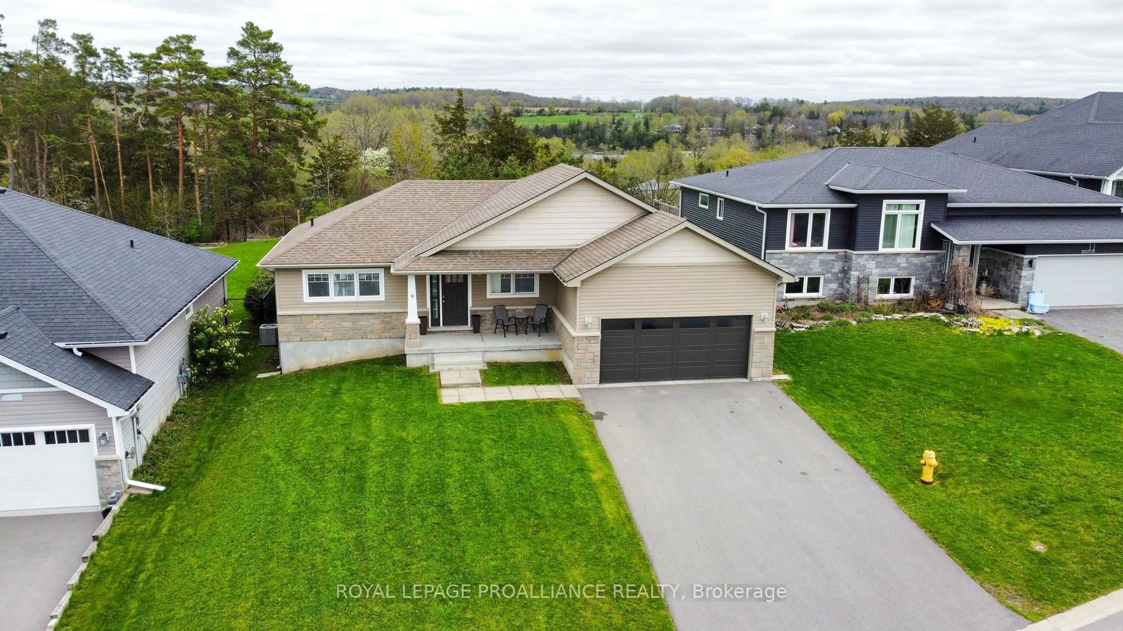 A pic from outside/outdoor area/front of a property/back of a property/a pic from drone, unknown for 9 Meagan Lane, Hastings Ontario K0K 2C0