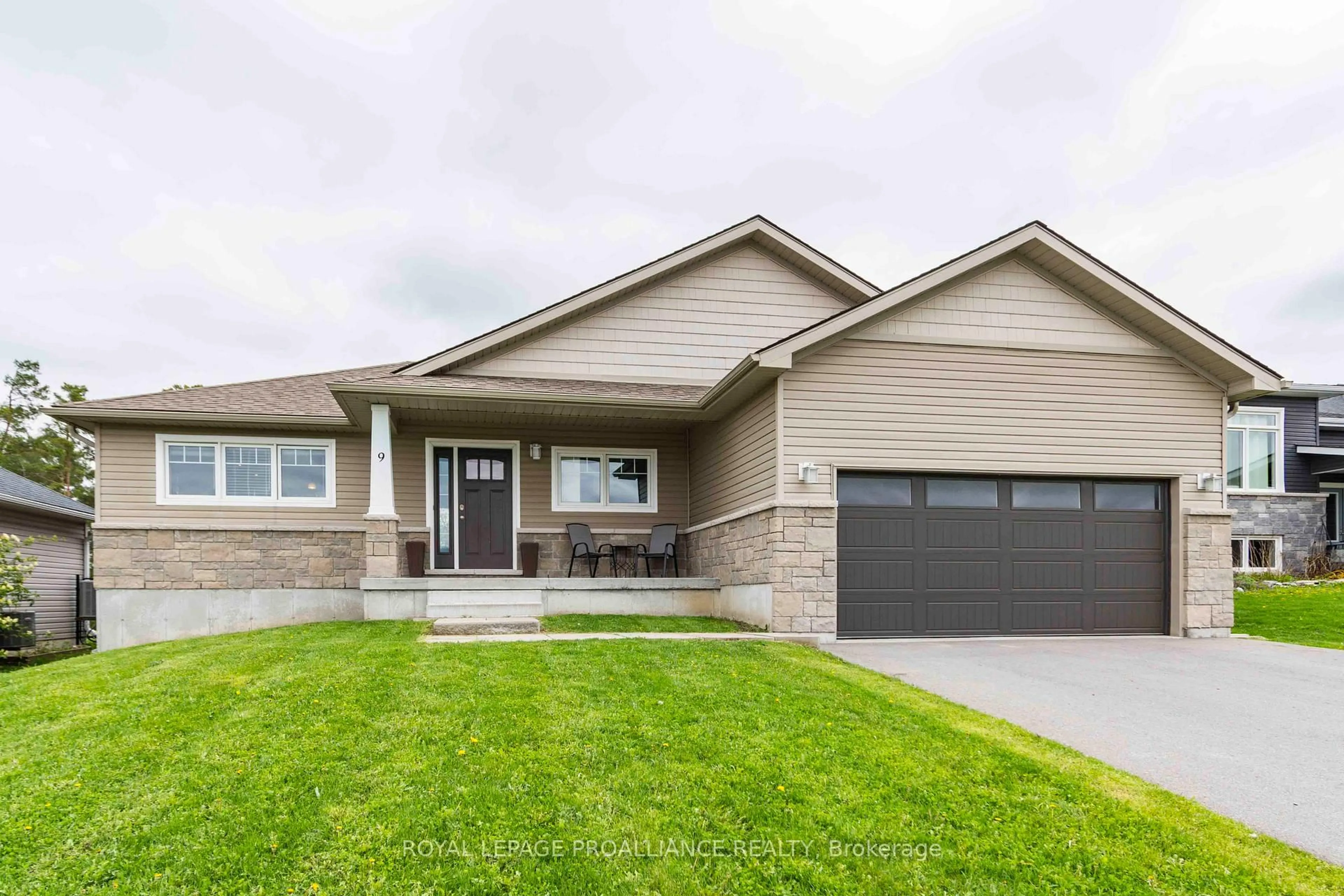 Home with brick exterior material, street for 9 Meagan Lane, Hastings Ontario K0K 2C0