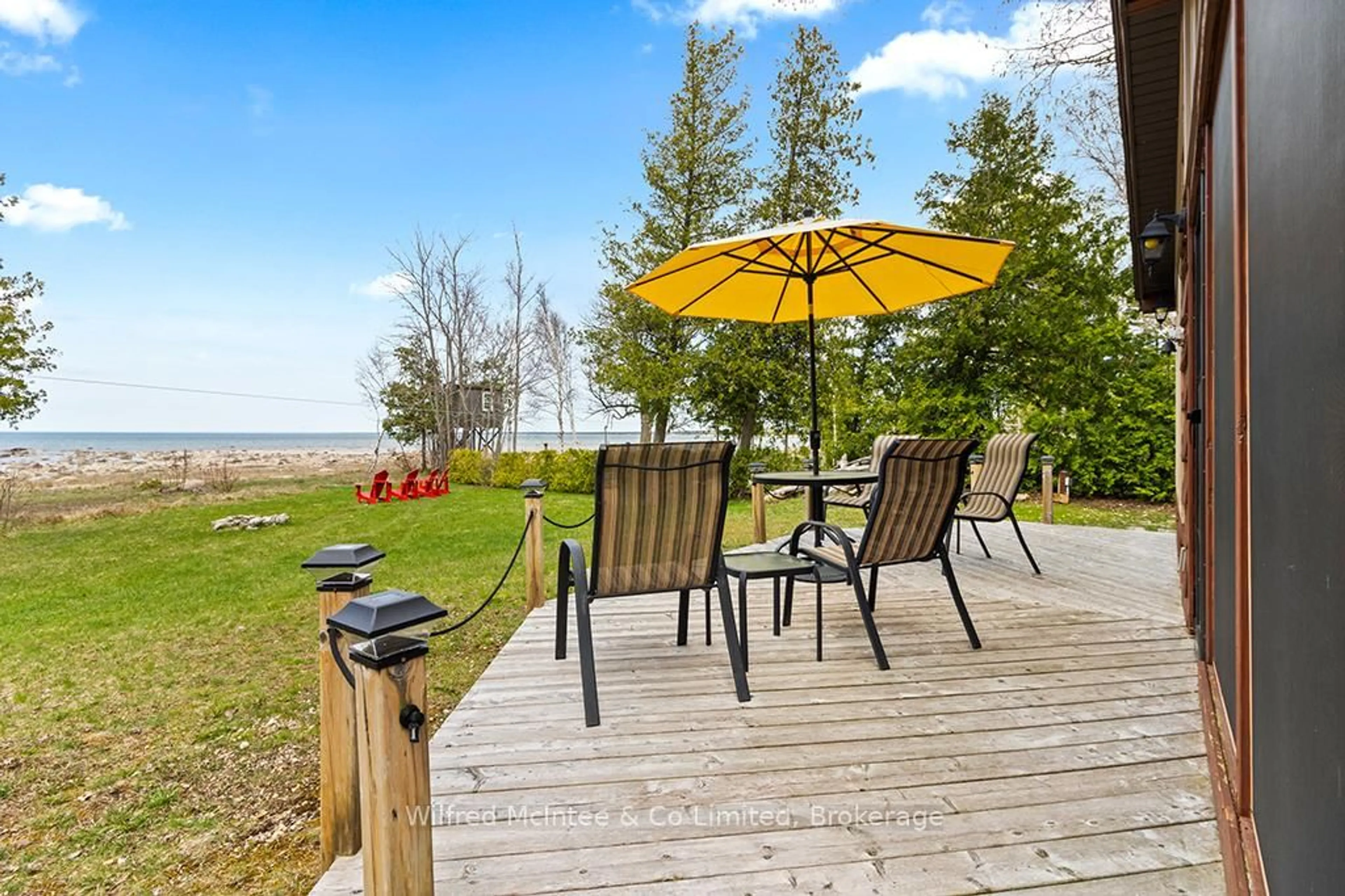 Patio, water/lake/river/ocean view for 1282 2nd Ave, Native Leased Lands Ontario N0H 2G0