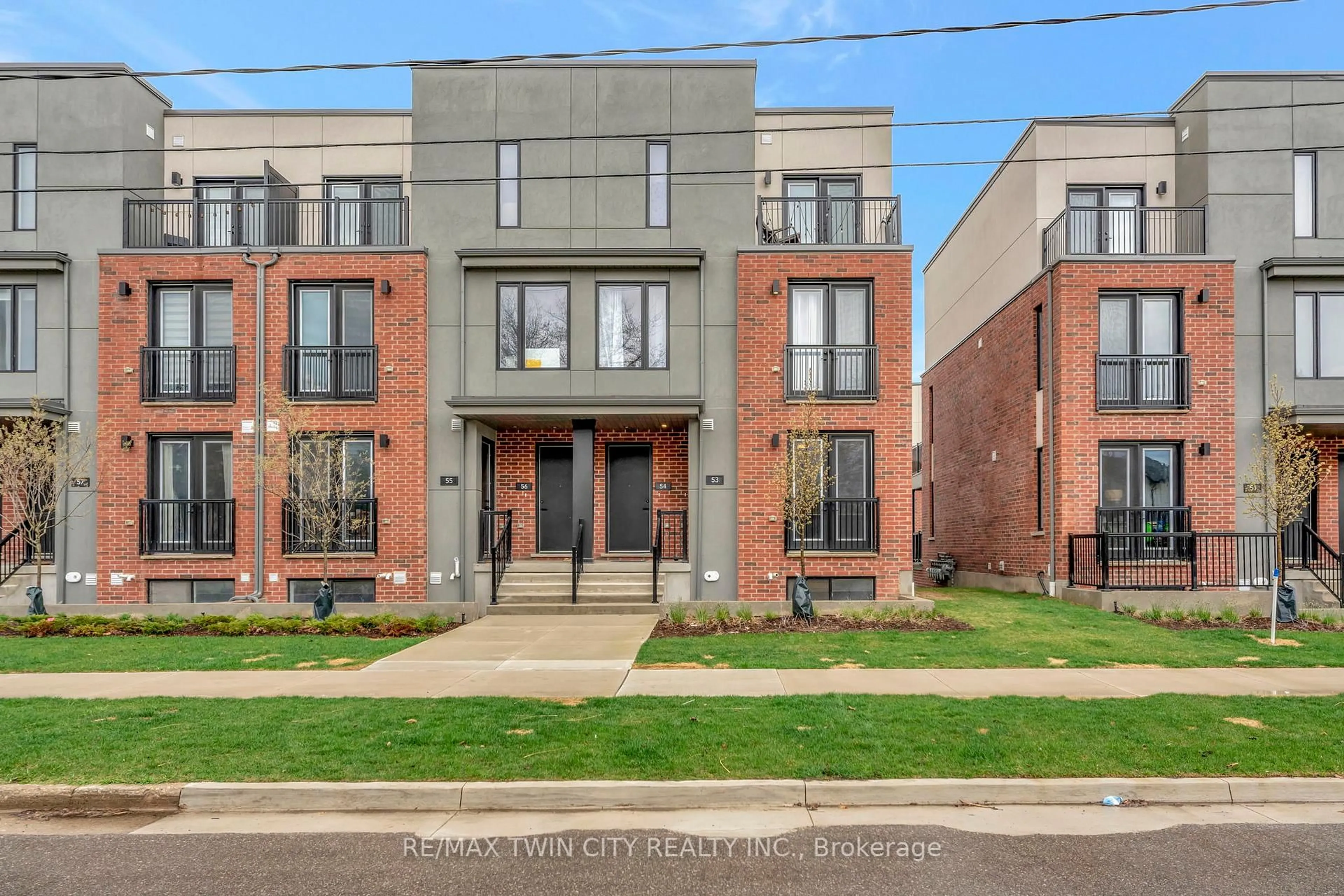 Home with brick exterior material, street for 99 Roger St #53, Waterloo Ontario N2J 0G1