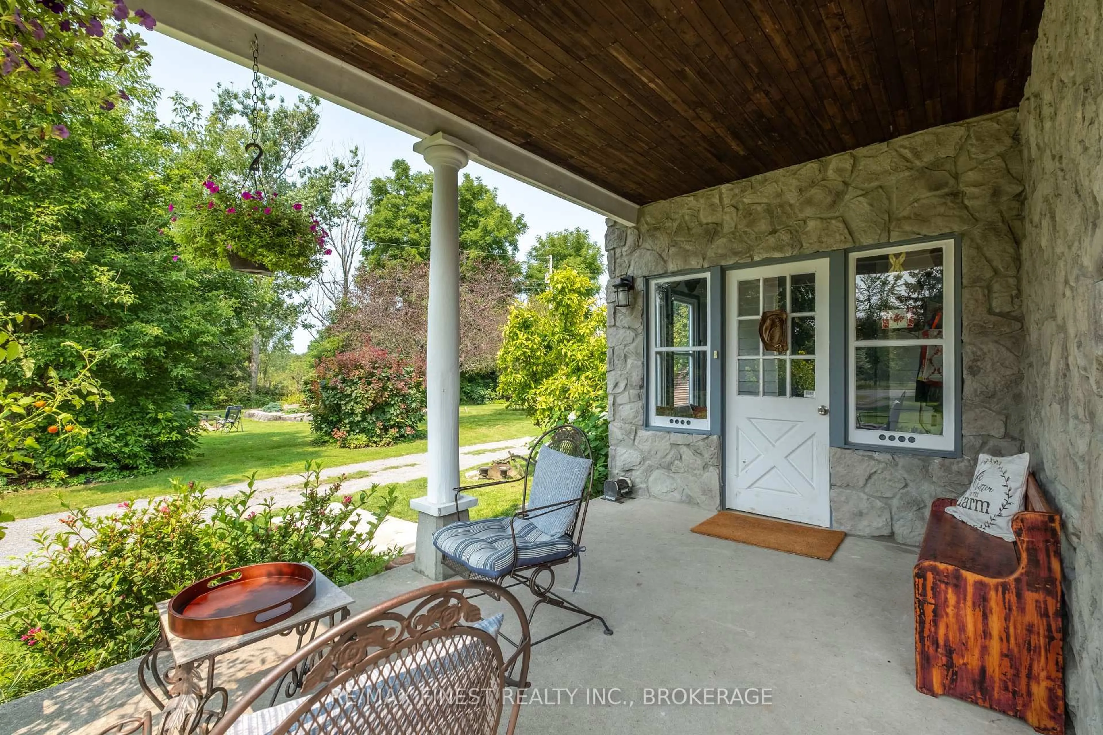 Patio, street for 4902 PETWORTH Rd, Harrowsmith Ontario K0H 1V0