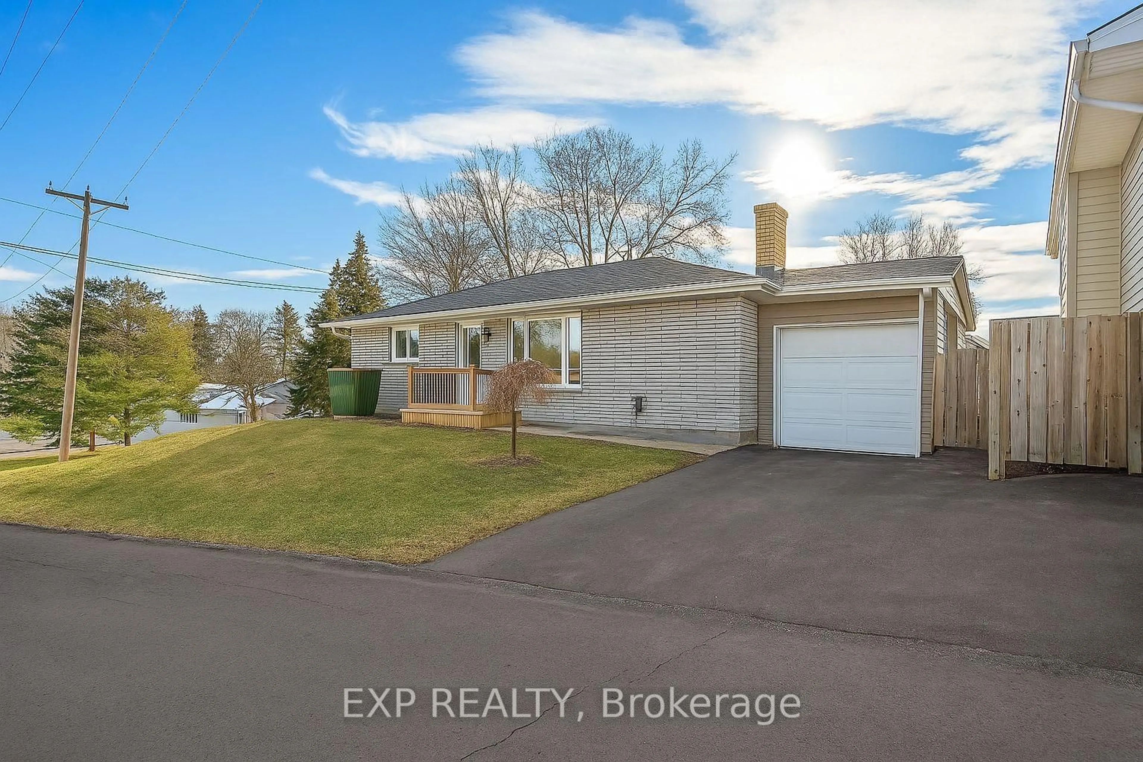 A pic from outside/outdoor area/front of a property/back of a property/a pic from drone, water/lake/river/ocean view for 11 Concession Rd, Hastings Ontario K0K 2C0