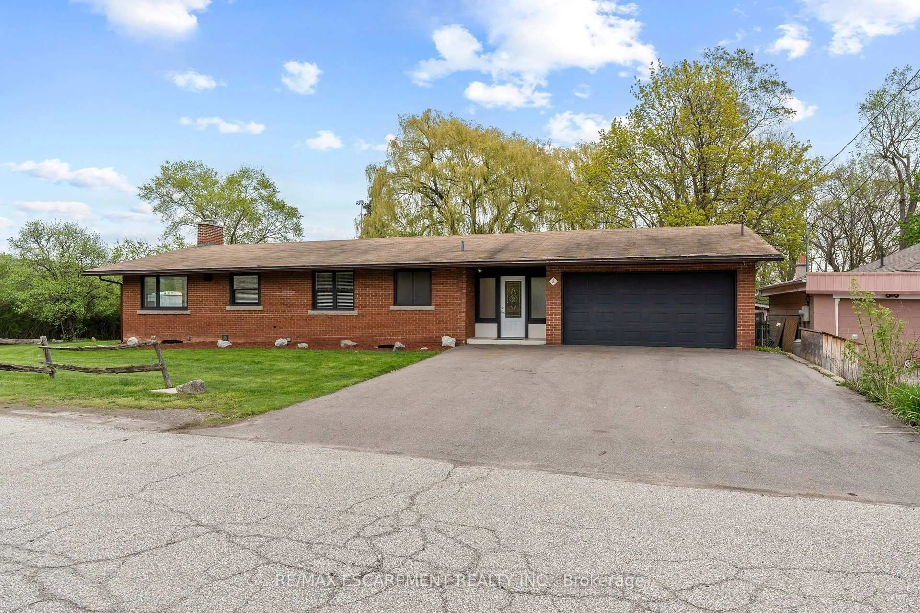 Home with brick exterior material, street for 8 Northcliffe Ave, Hamilton Ontario L9H 7B2