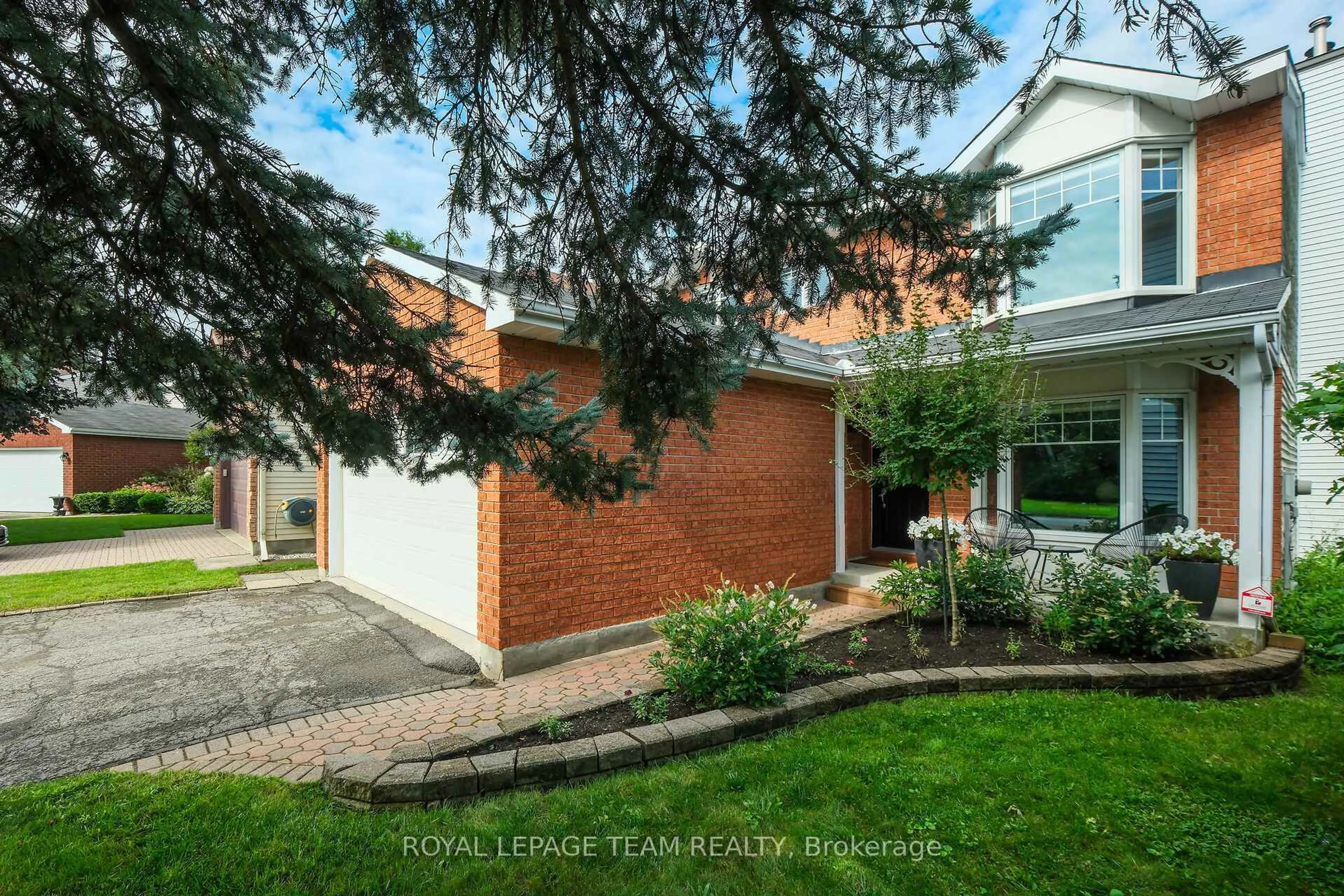 Home with brick exterior material, street for 47 Dossetter Way, Ottawa Ontario K1G 4S9