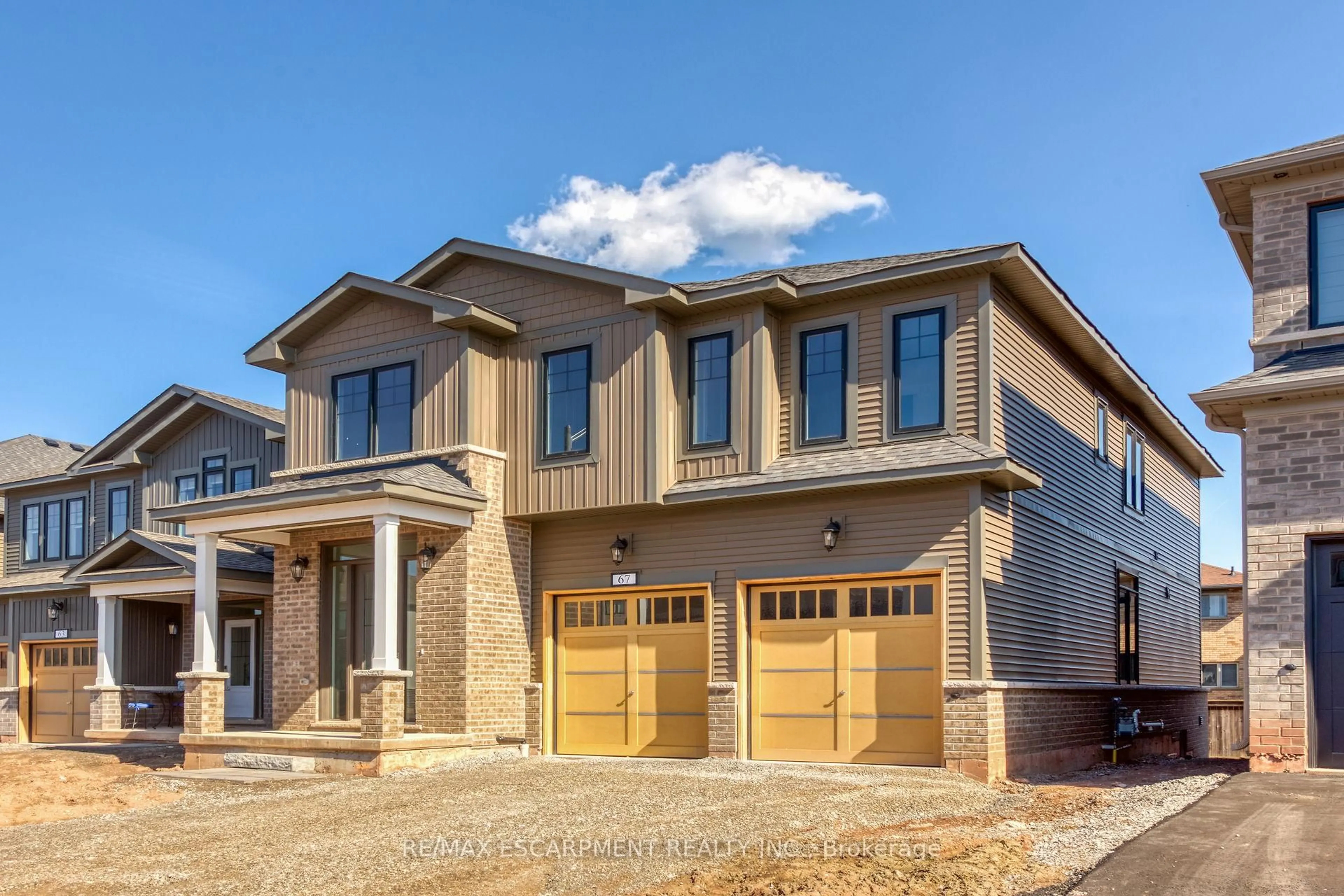 Home with brick exterior material, street for 67 Starfire Cres, Hamilton Ontario L8E 0K8