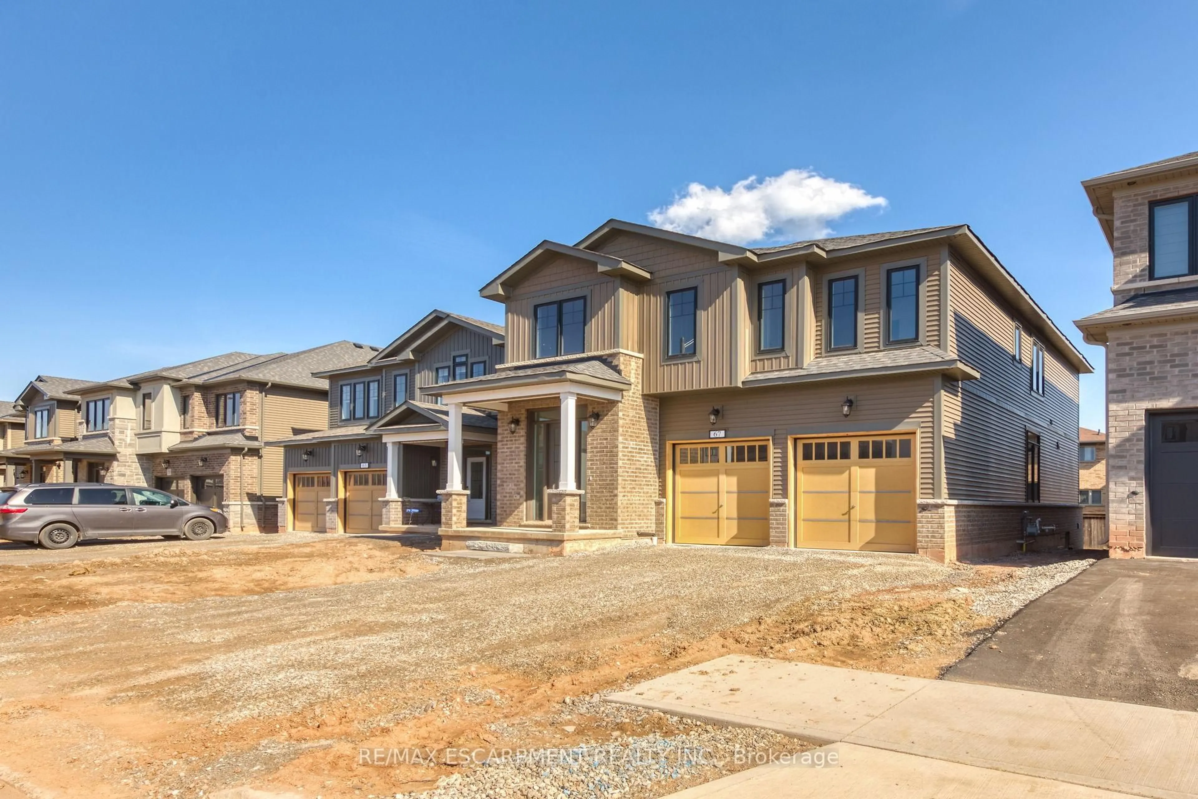 Home with brick exterior material, street for 67 Starfire Cres, Hamilton Ontario L8E 0K8