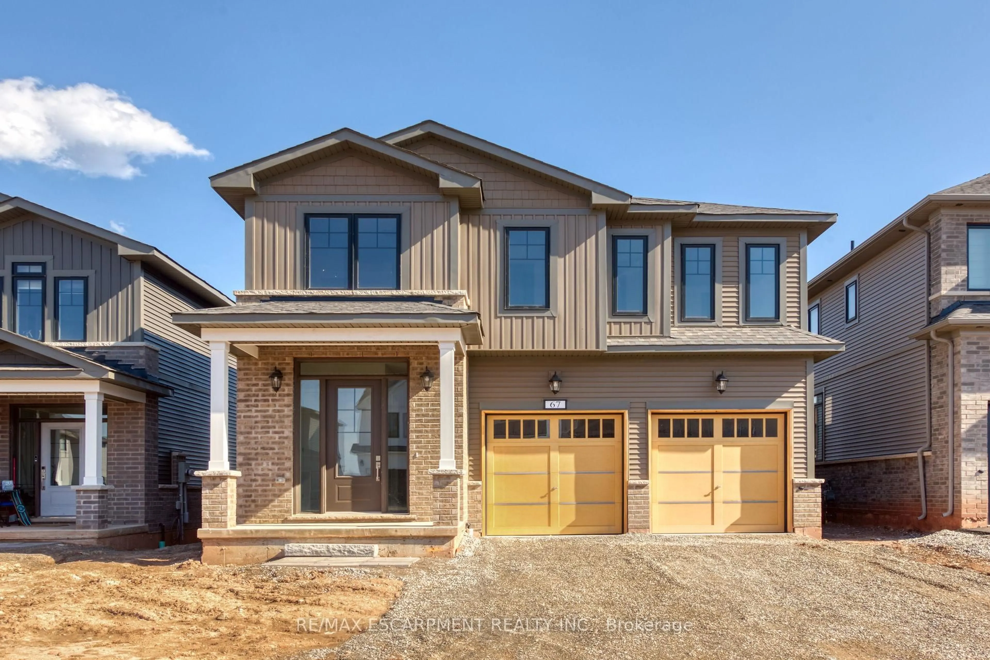 Home with brick exterior material, street for 67 Starfire Cres, Hamilton Ontario L8E 0K8