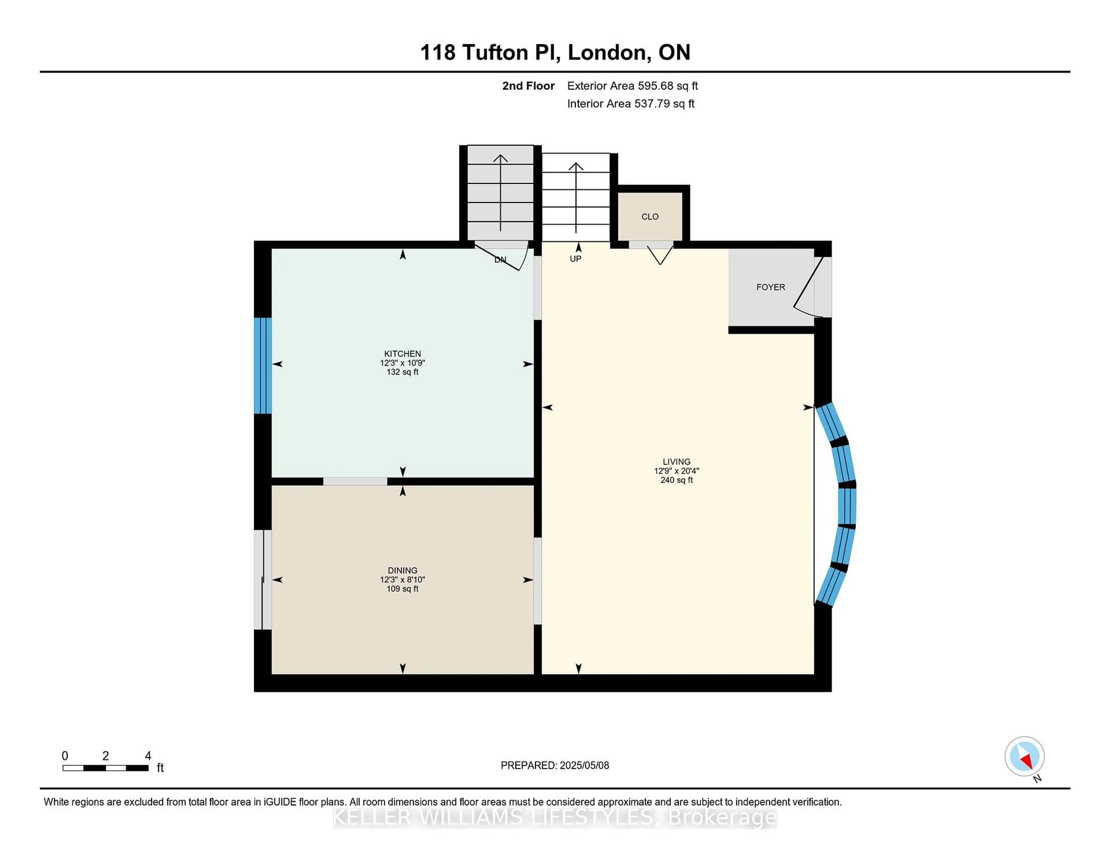 Floor plan for 118 Tufton Pl, London South Ontario N6C 4W9