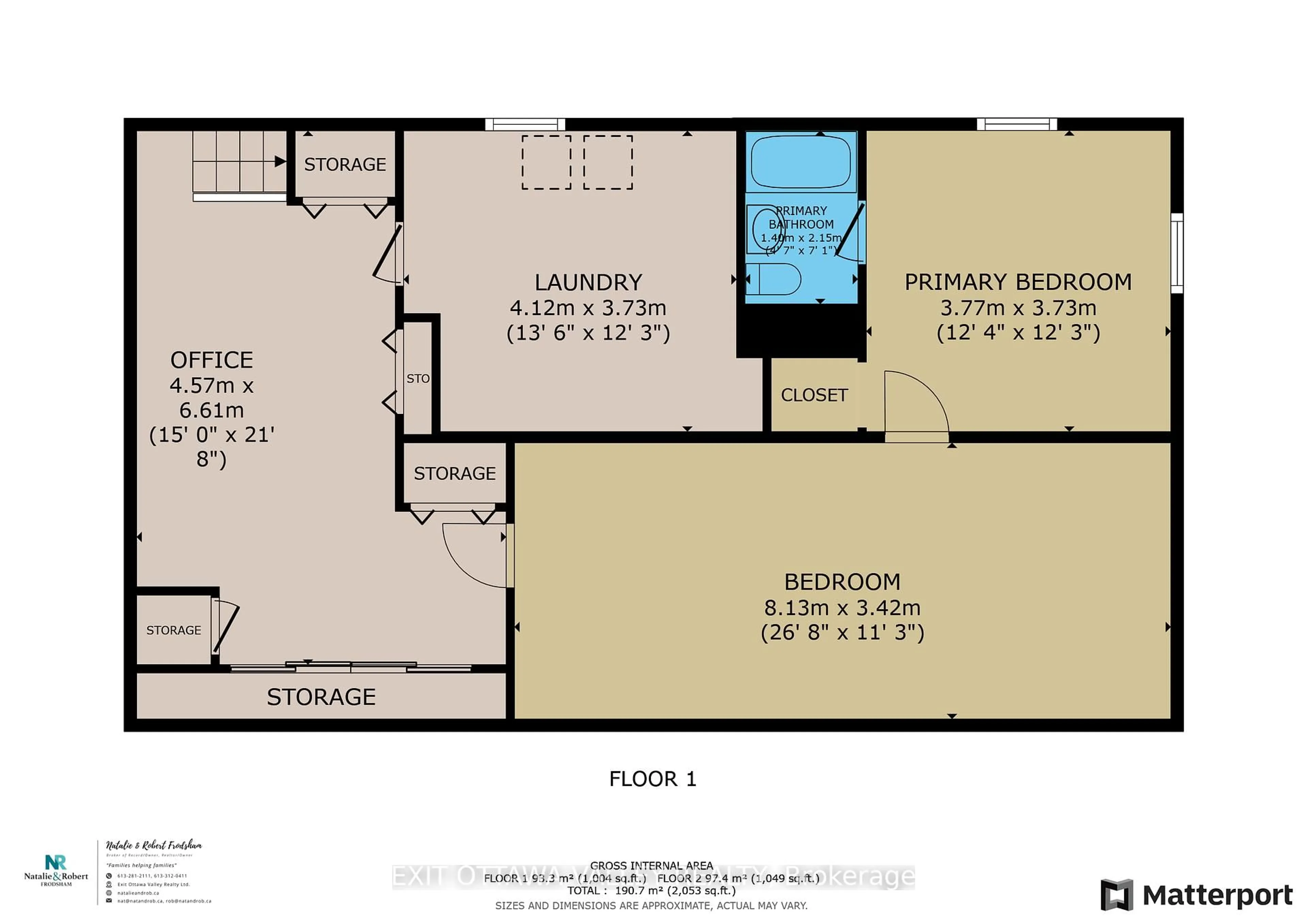 Floor plan for 259 Patricia Ave, Pembroke Ontario K8A 2B7