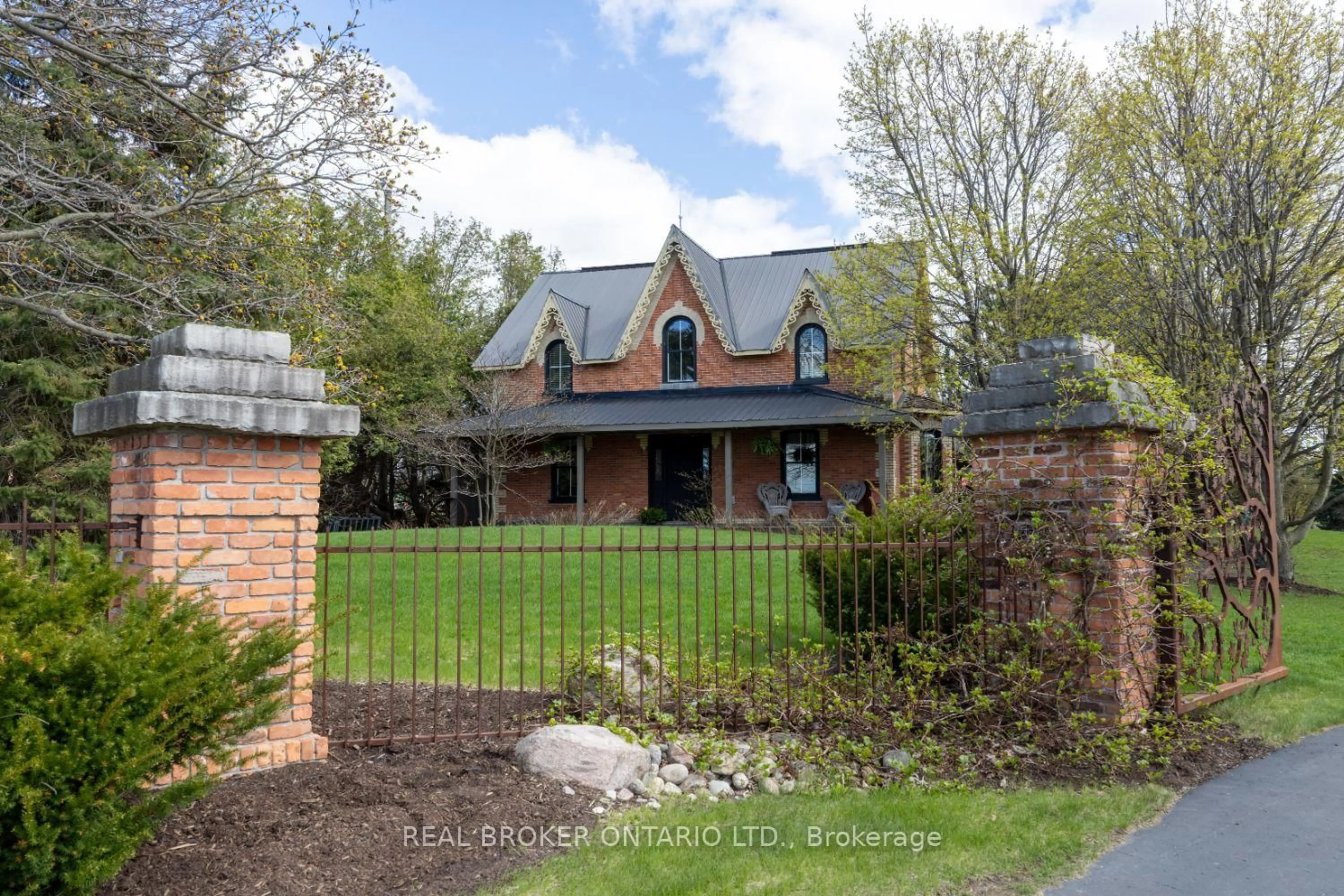 Home with brick exterior material, street for 832 Highway 7A N/A, Kawartha Lakes Ontario L0A 1A0
