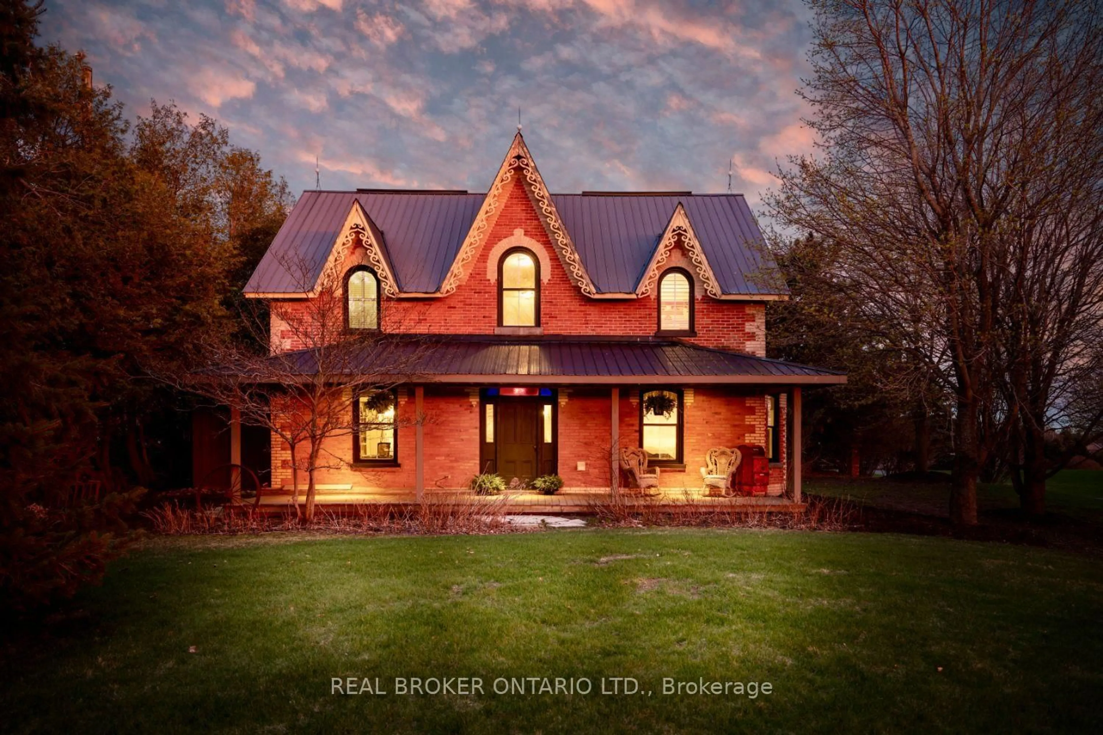 Home with brick exterior material, building for 832 Highway 7A N/A, Kawartha Lakes Ontario L0A 1A0