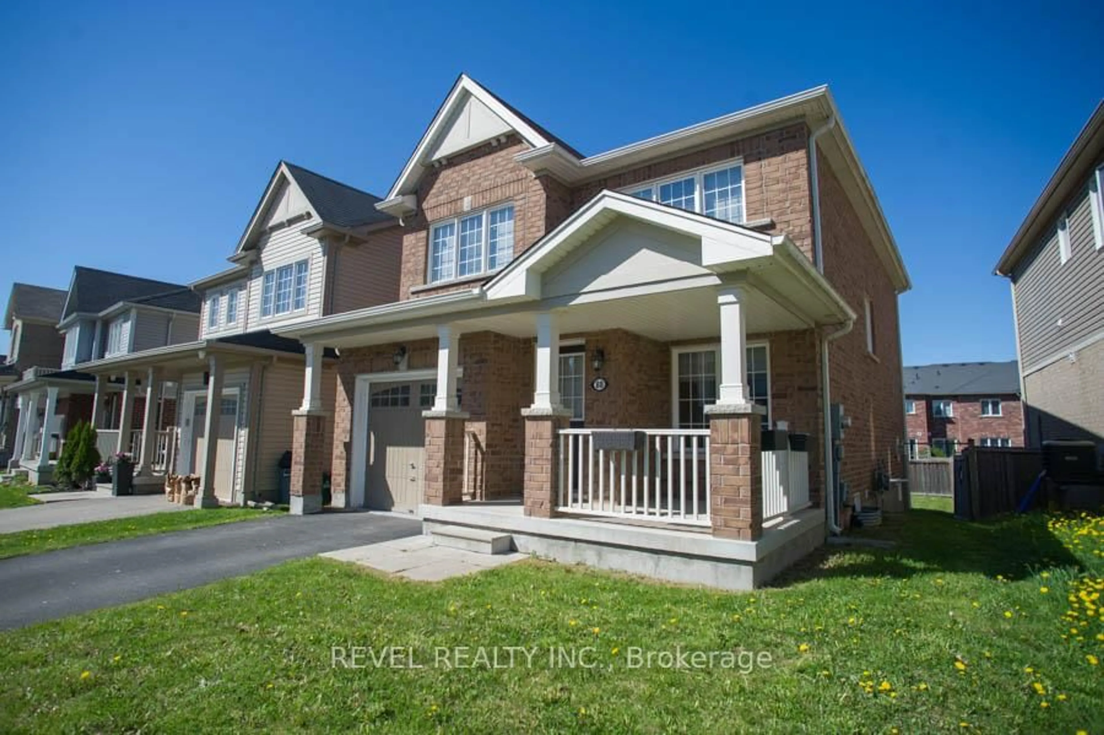 Home with brick exterior material, street for 88 Warner Lane, Brantford Ontario N3T 0J3