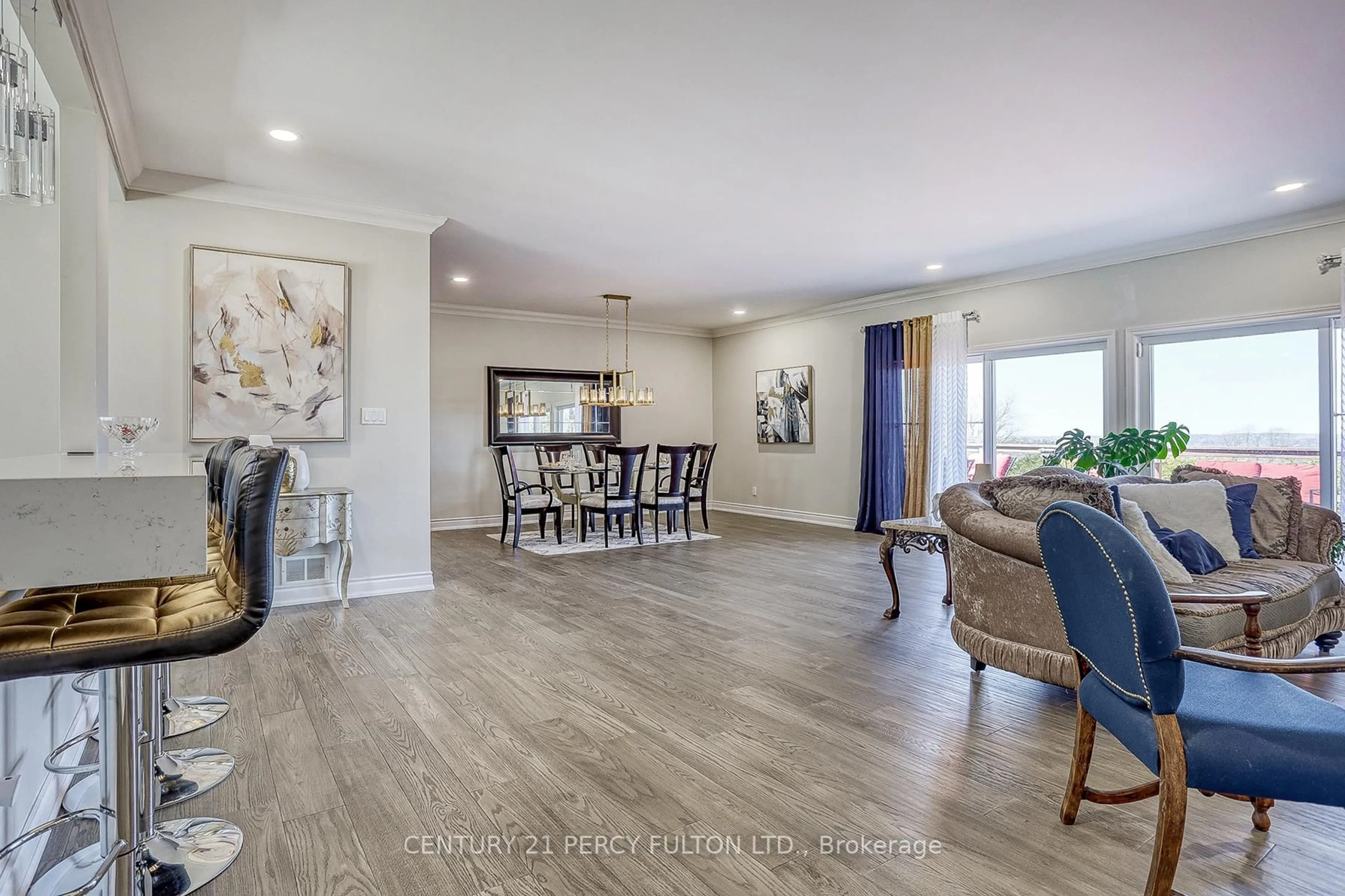 Living room with furniture, unknown for 9714 Corkery Rd, Hamilton Township Ontario K0K 1C0