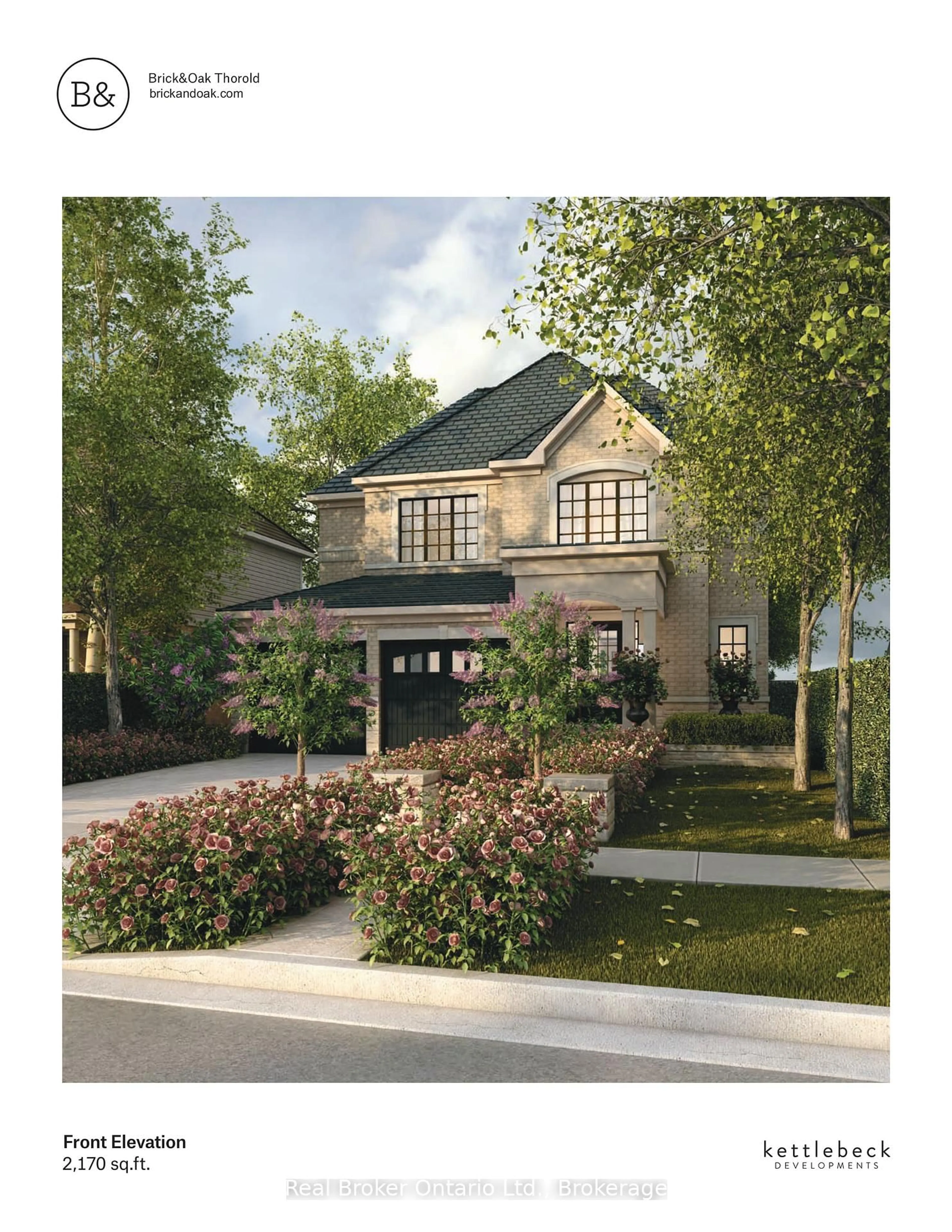 Home with brick exterior material, street for 18 Venture Way, Thorold Ontario L2V 0G9