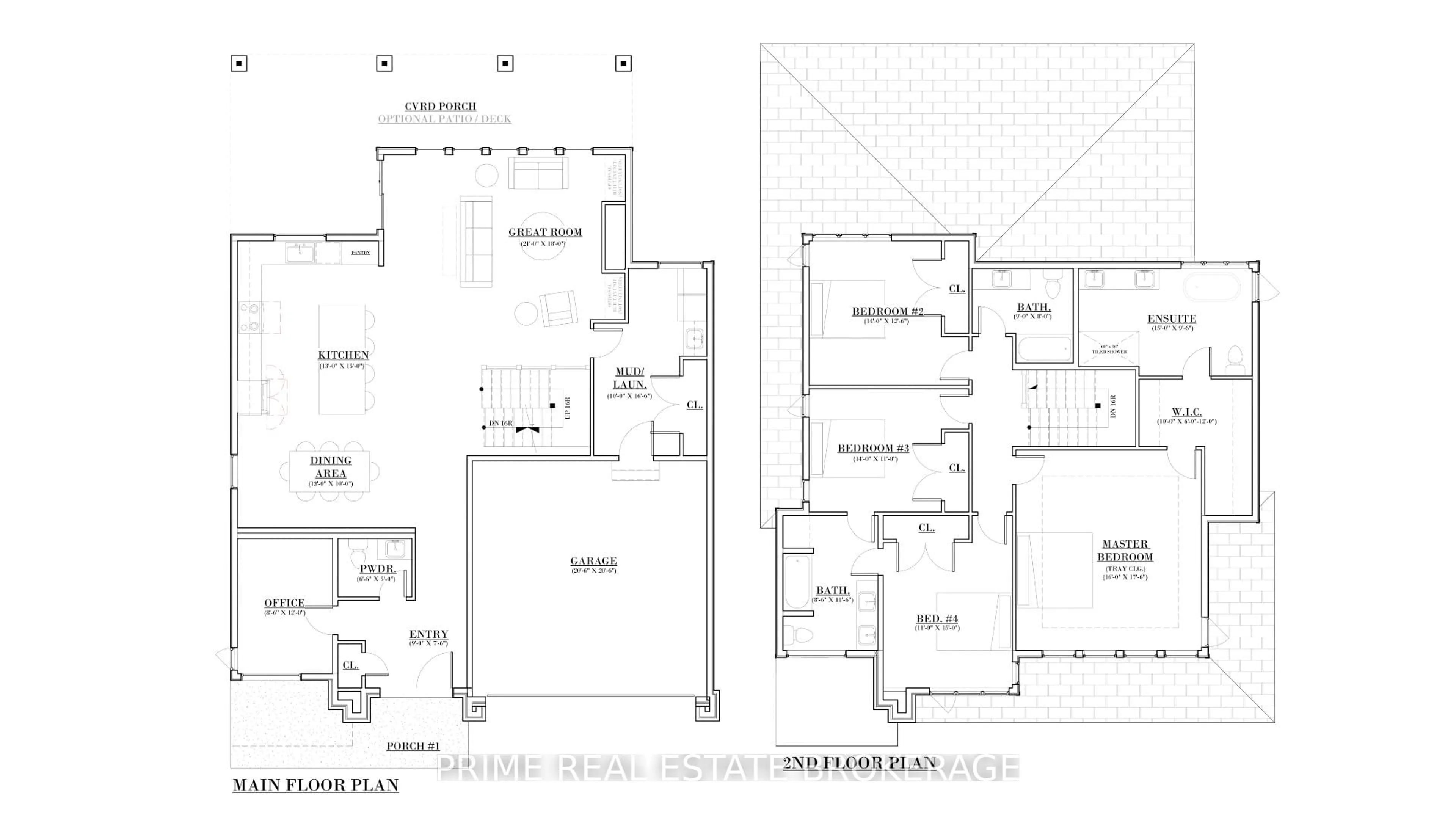 Floor plan for LOT 38 FALLINGBROOK Cres, London South Ontario N6P 1H5