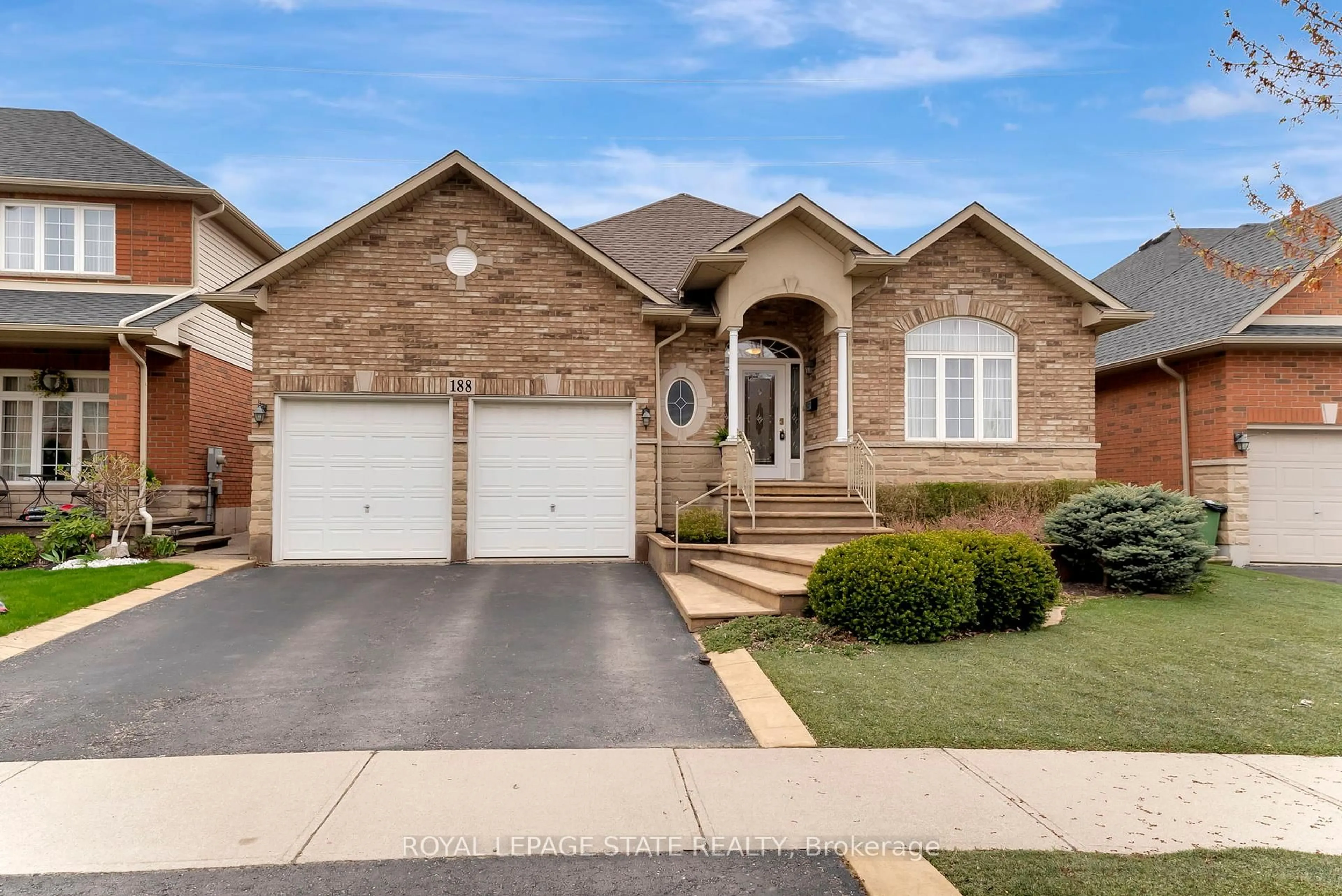 Home with brick exterior material, street for 188 Blue Mountain Dr, Hamilton Ontario L0R 1P0