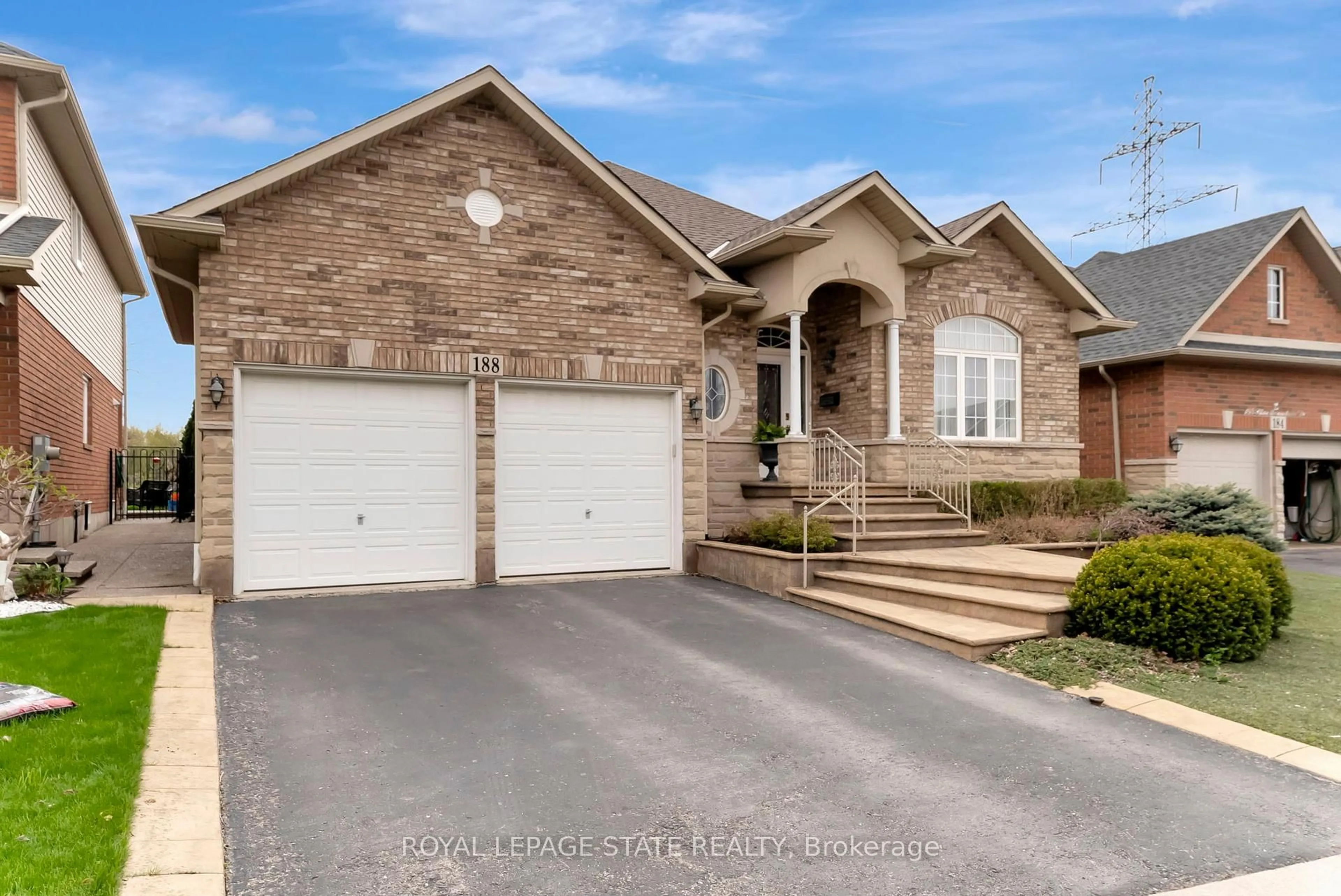 Home with brick exterior material, street for 188 Blue Mountain Dr, Hamilton Ontario L0R 1P0