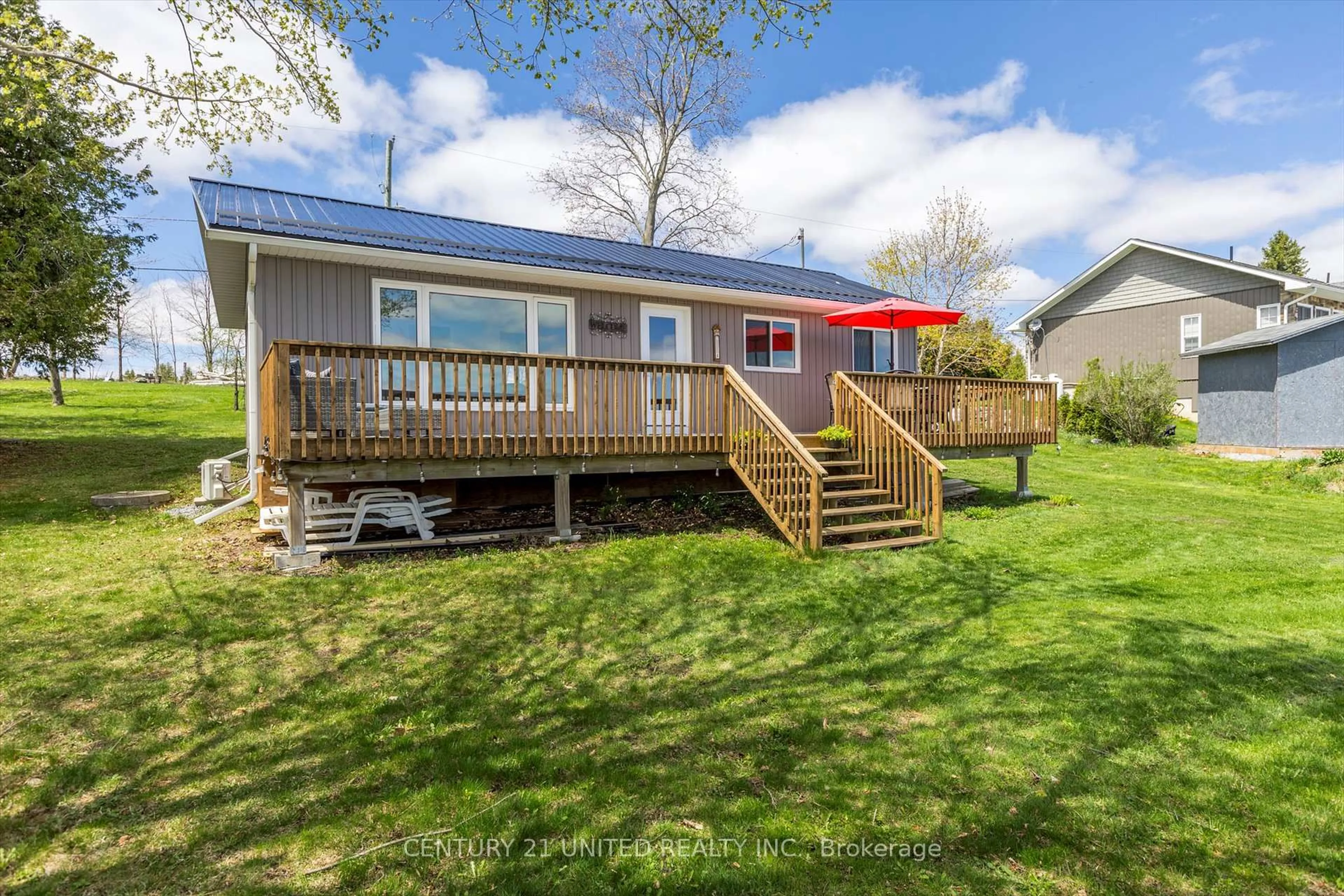 Patio, water/lake/river/ocean view for 1623 Kinsale Rd, Selwyn Ontario K0L 1T0