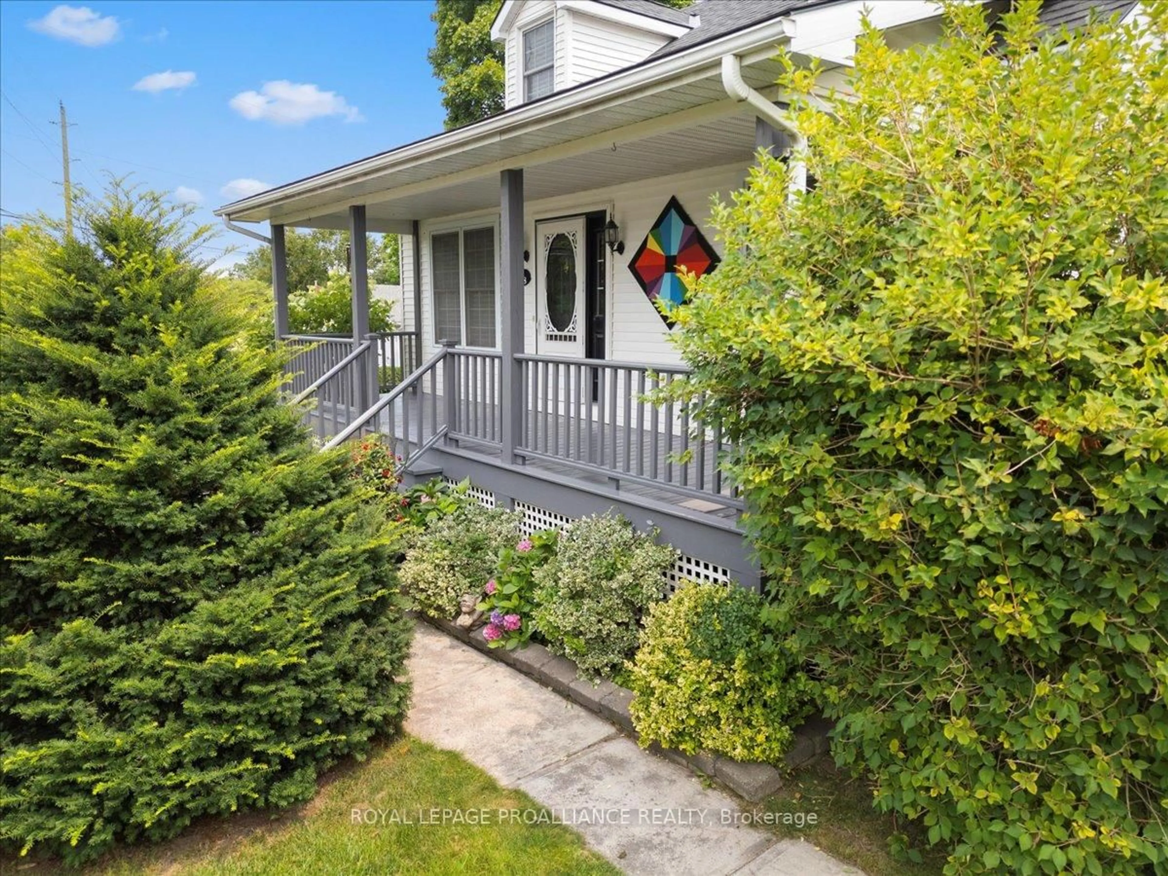 A pic from outside/outdoor area/front of a property/back of a property/a pic from drone, street for 98 Bridge St, Prince Edward County Ontario K0K 2T0