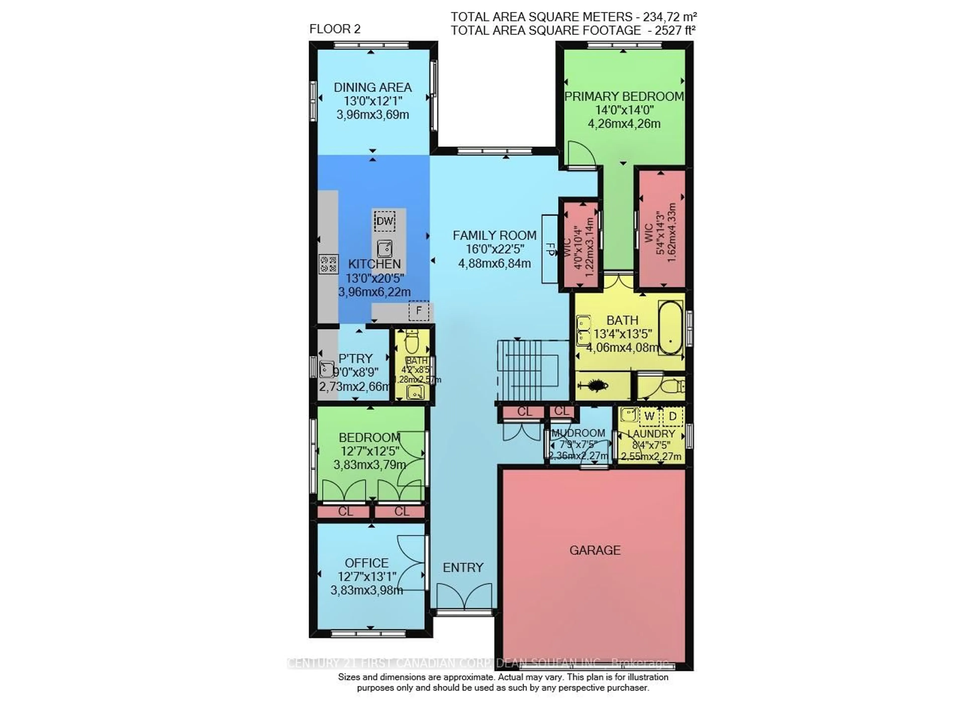 Floor plan for 1710 Ironwood Rd #13, London South Ontario N6K 0G9