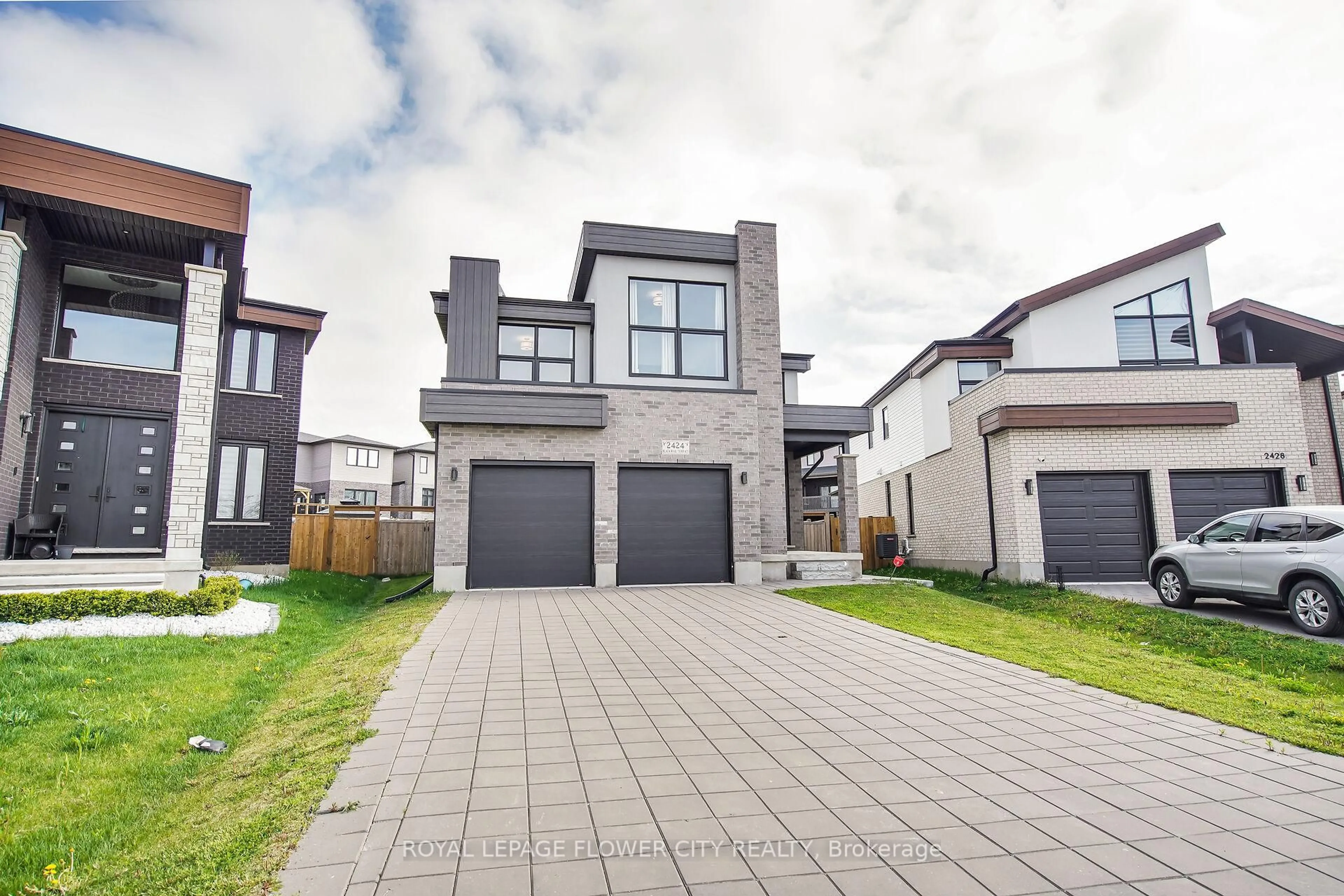 Home with brick exterior material, street for 2424 Black Rail Terr, London South Ontario N6K 0H3