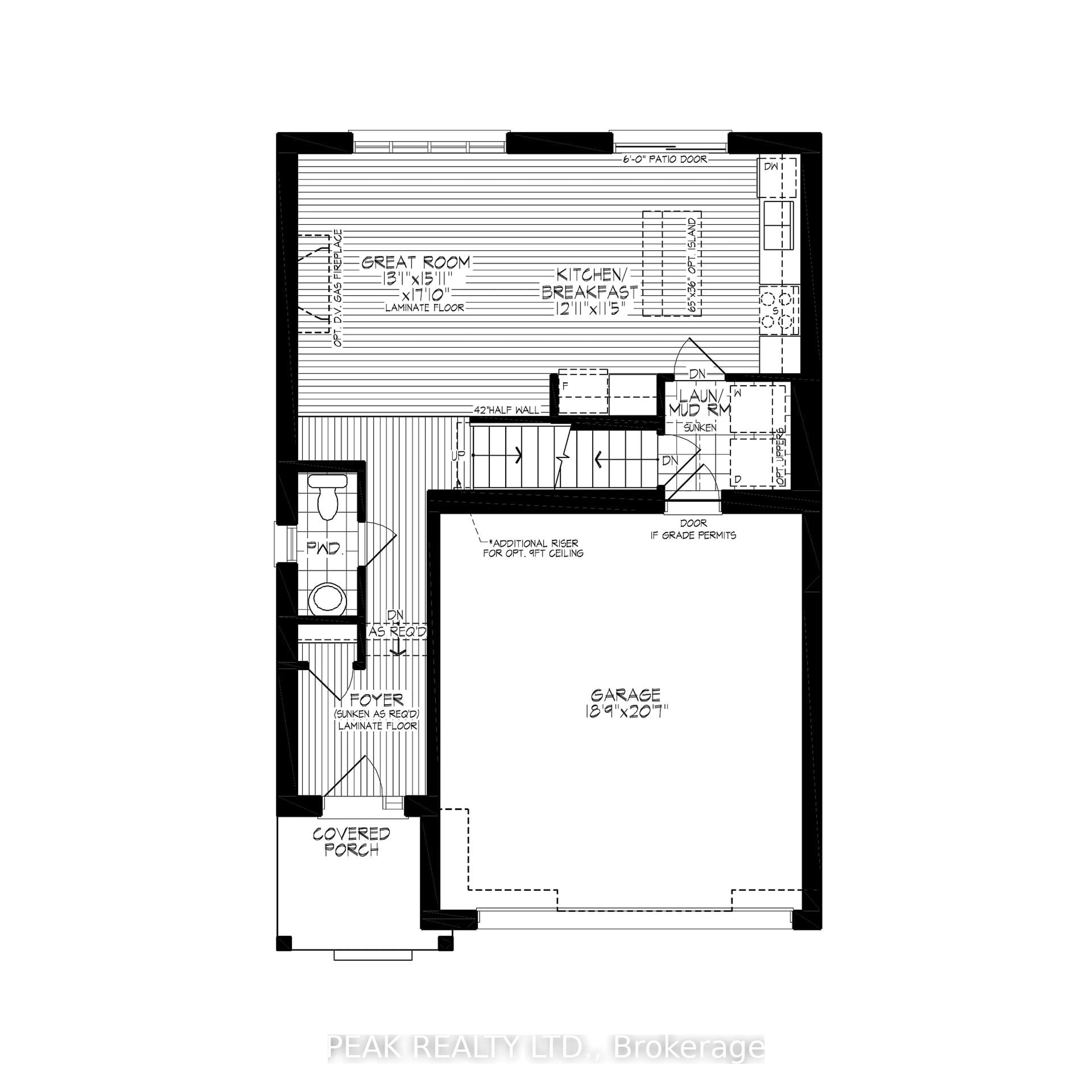 Floor plan for 326 Canada Plum St, Waterloo Ontario N2V 0H9