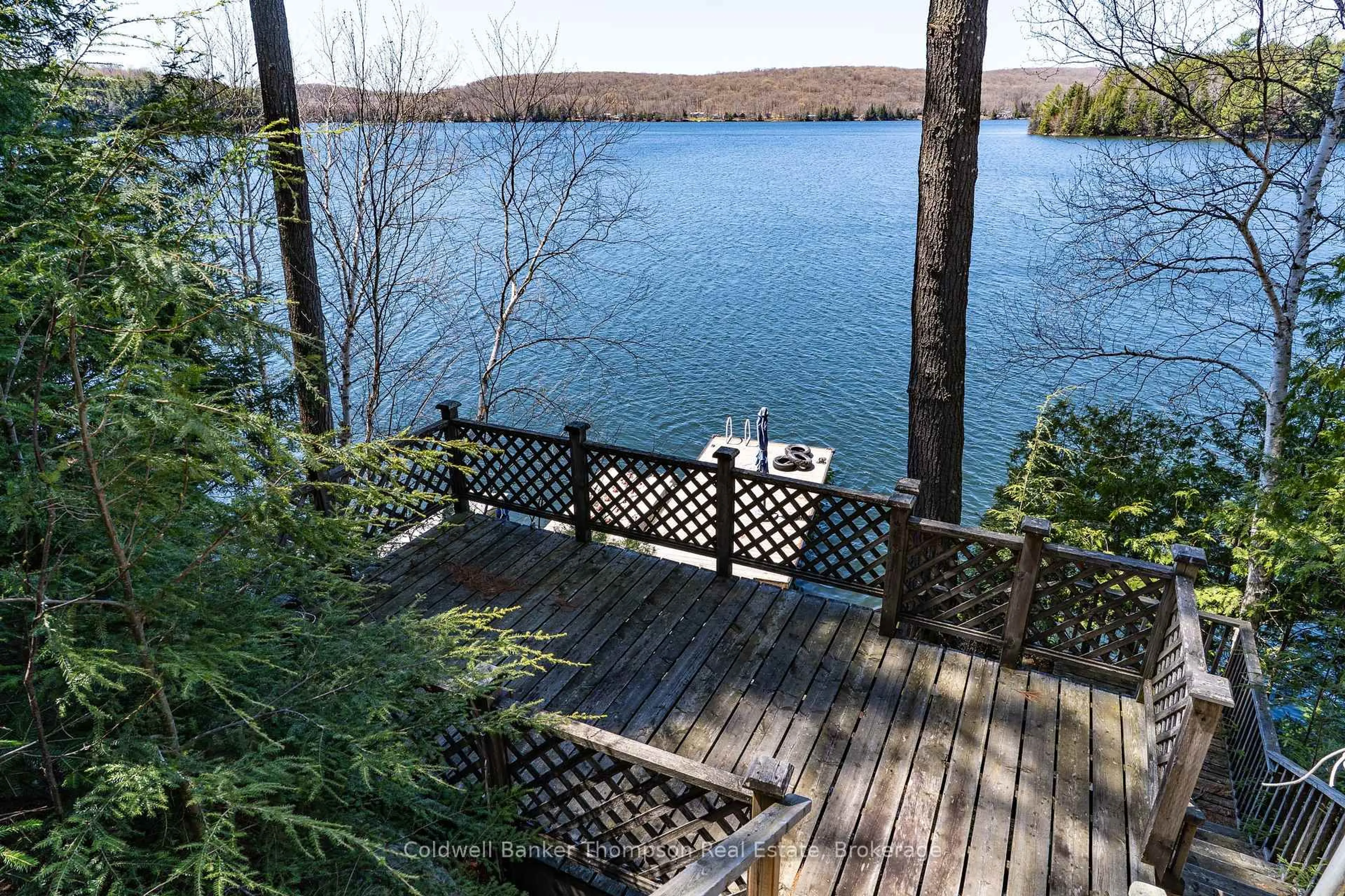 Patio, water/lake/river/ocean view for 354 Skyline Dr, Armour Ontario P0A 1Y0